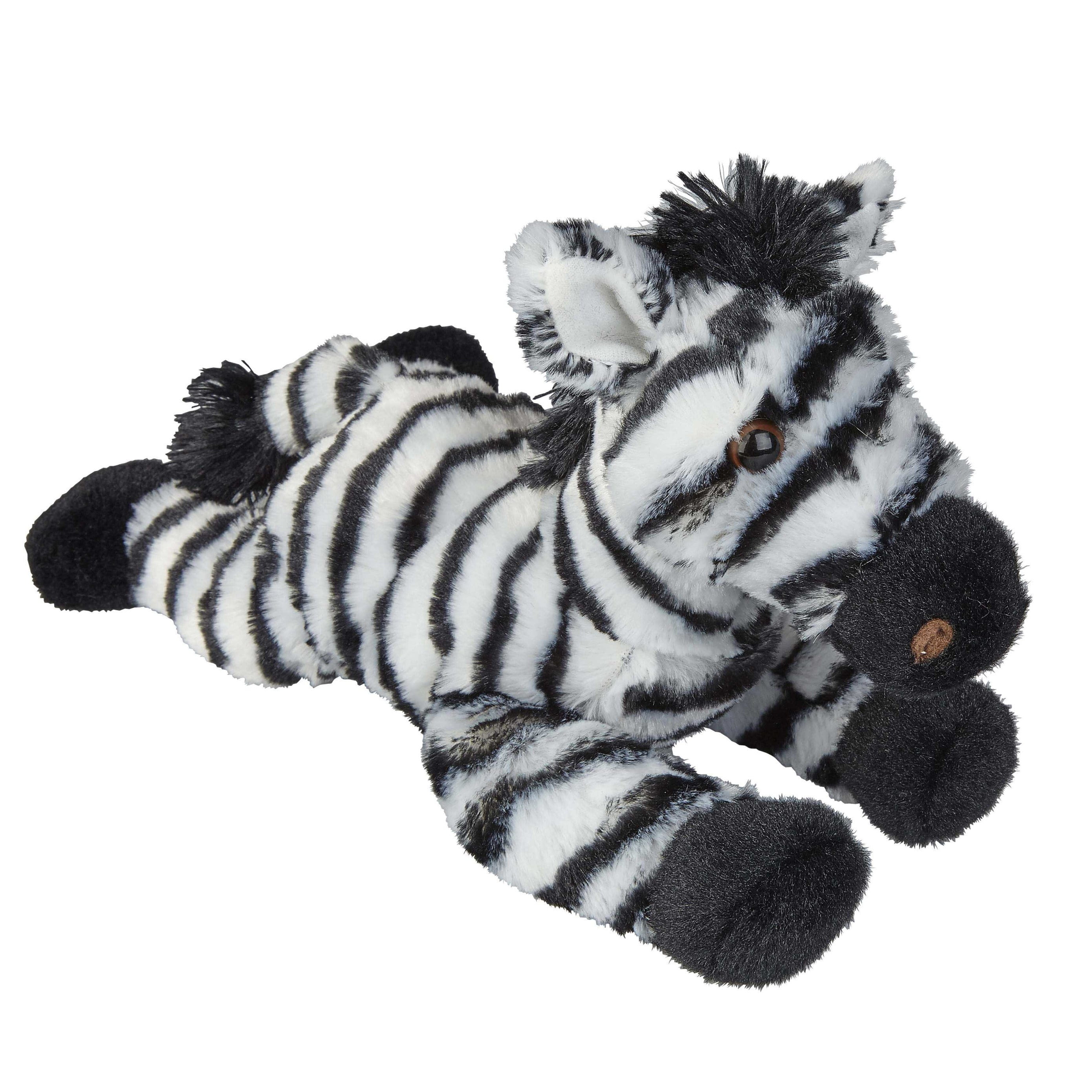 Pluche zebra knuffel - 25 cm - wilde dieren - knuffel