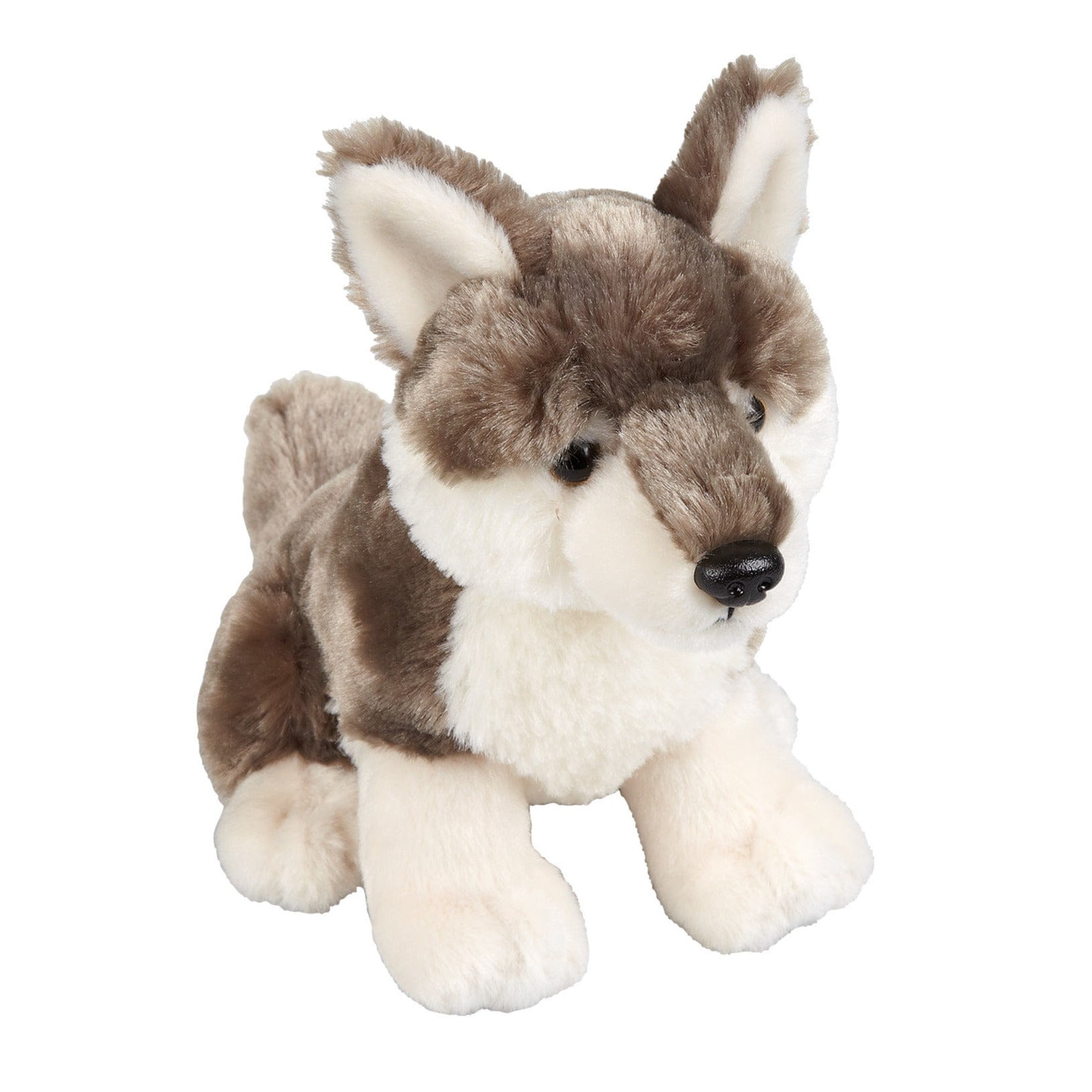 Pluche wolf knuffel - 18 cm - dierenknuffel - pluche