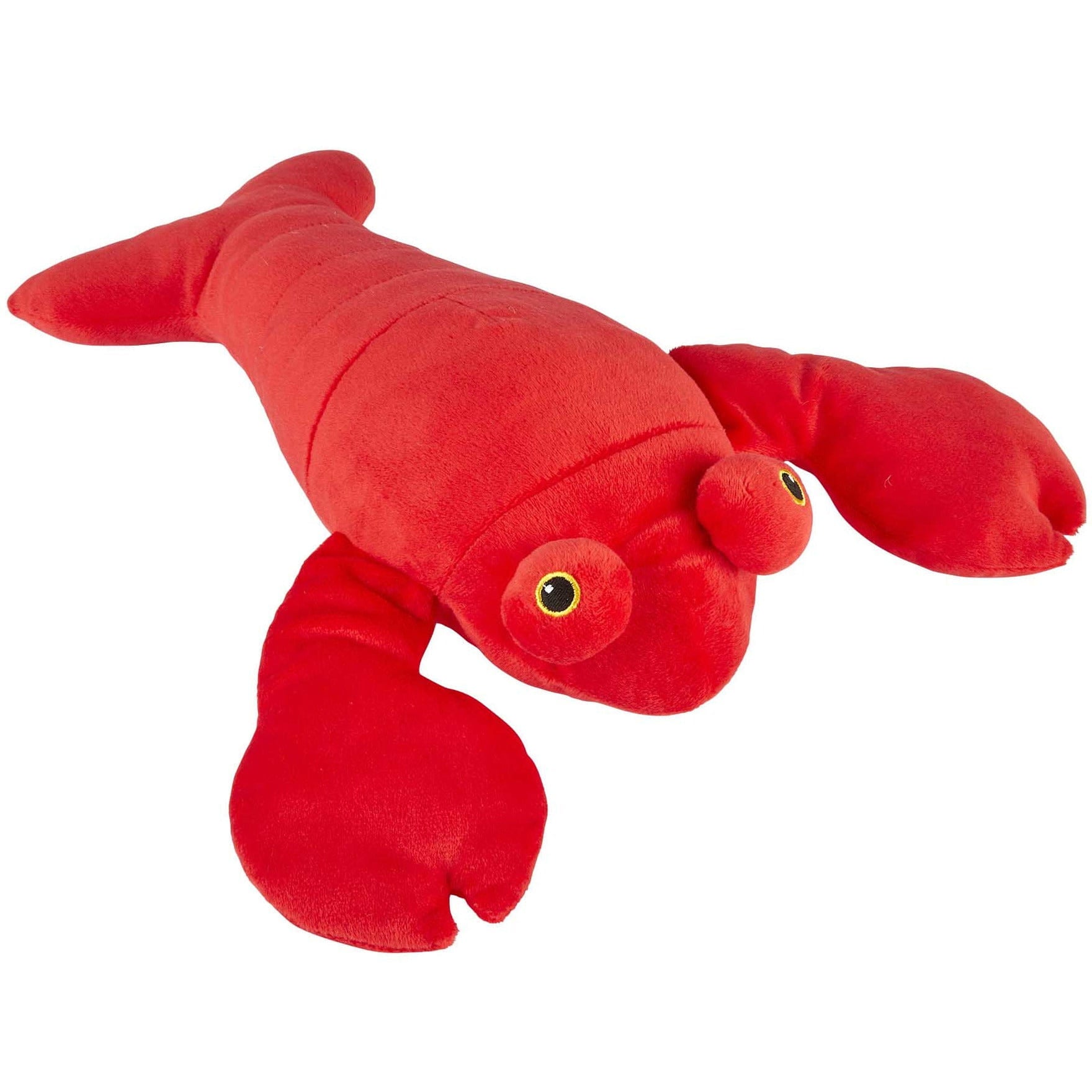 Ravensden kreeft knuffel - rood - pluche - 33 cm