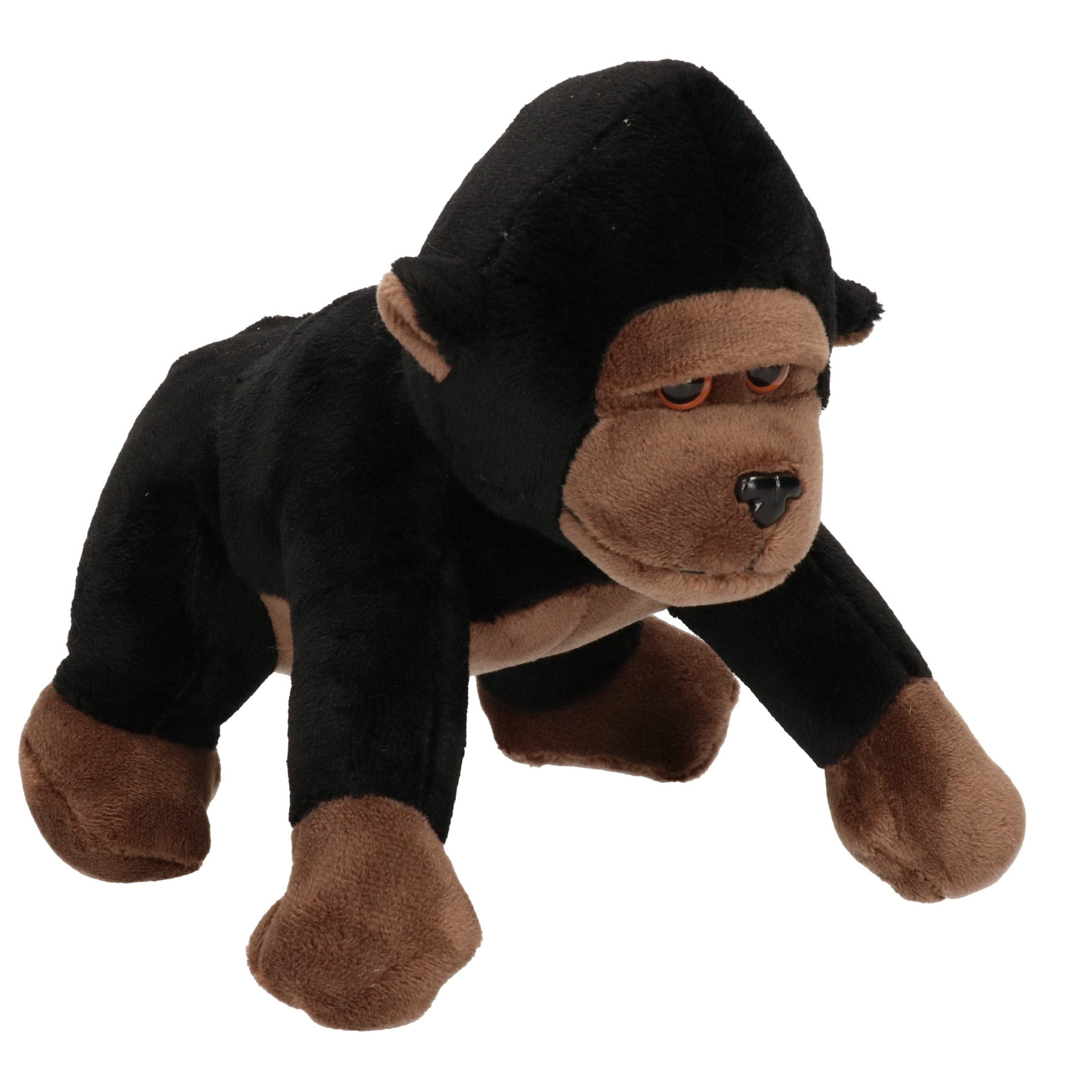 Gorilla aap knuffel - pluche - 16 cm - dierenknuffel - cadeau