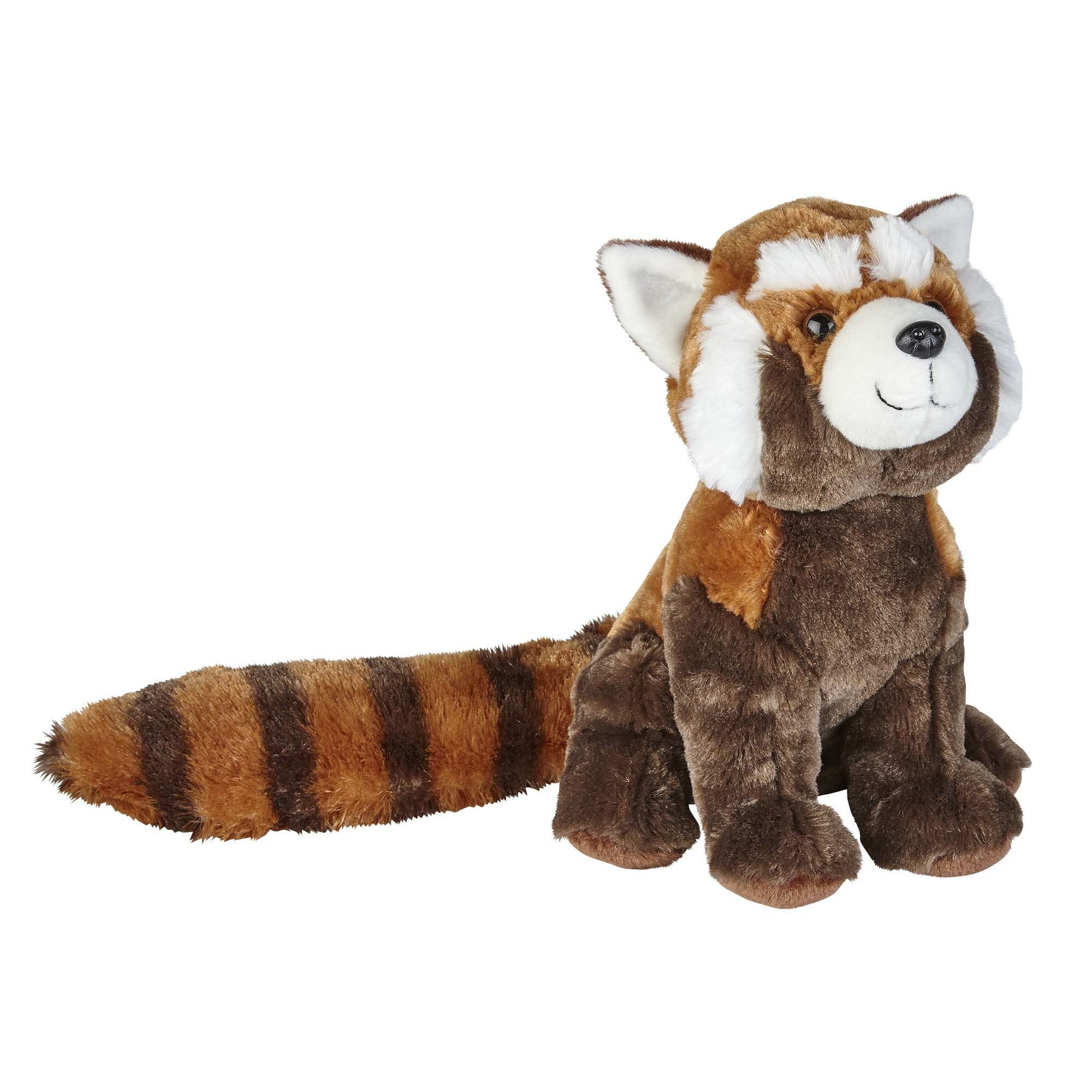 Rode panda knuffel - pluche - 30 cm - wilde dieren speelgoed