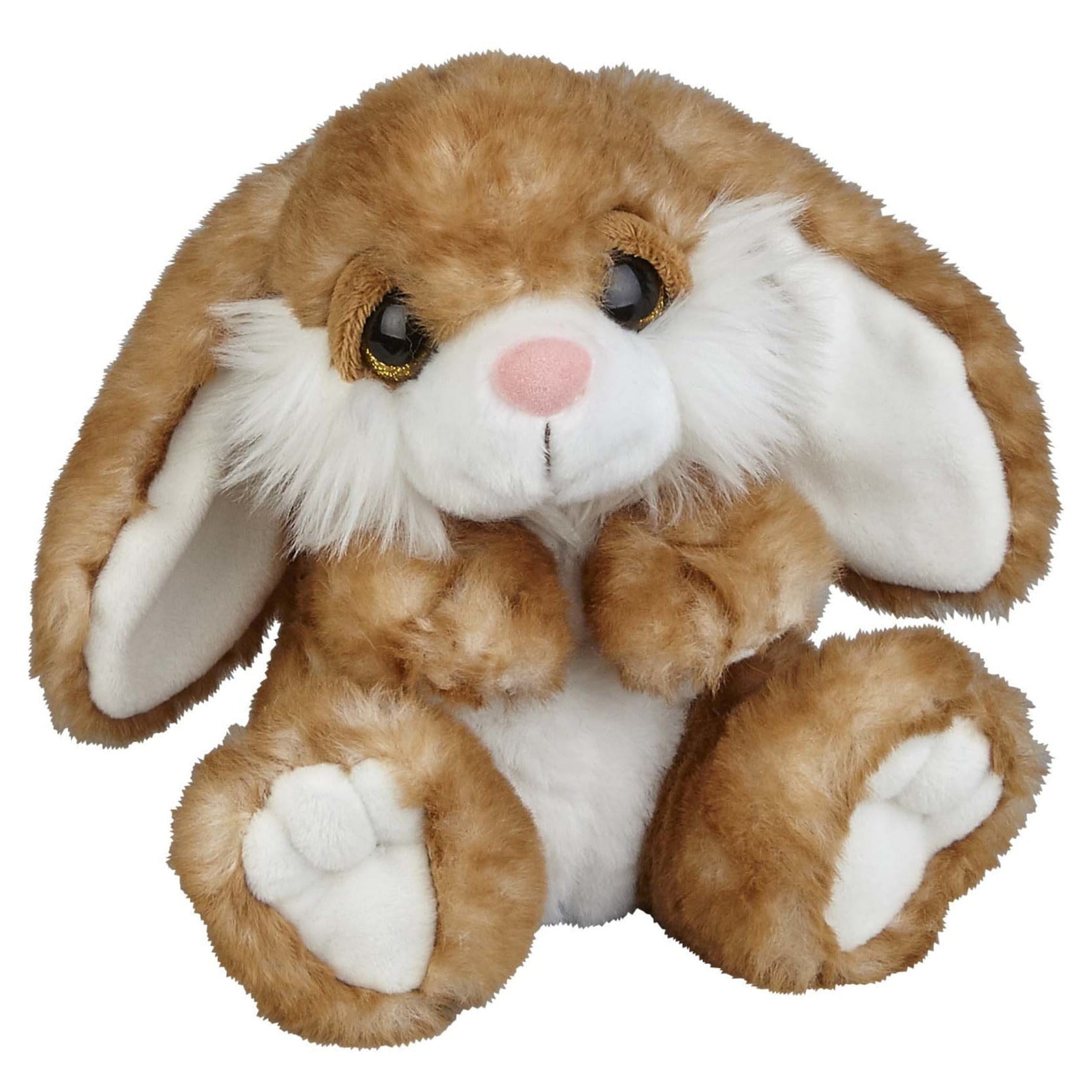 Ravensden konijntje knuffel - pluche - 18 cm - lichtbruin