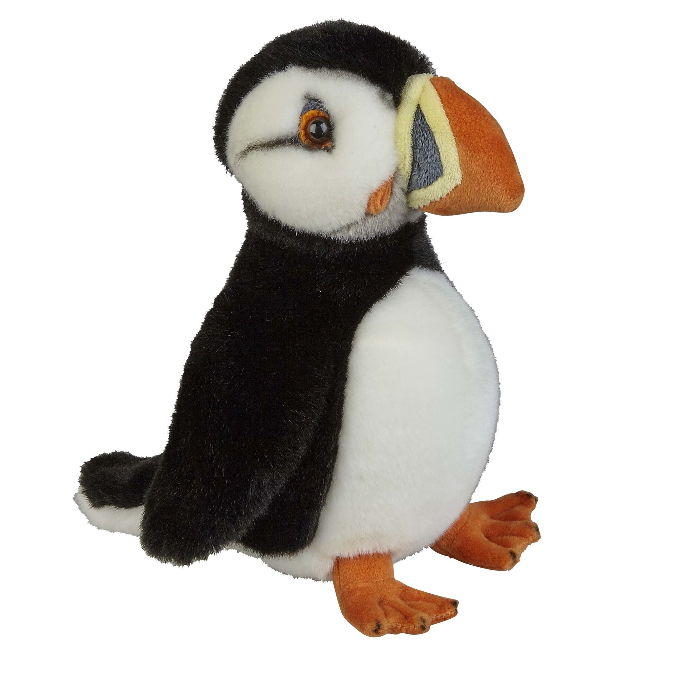 Papegaaiduiker knuffel - pluche - 32 cm - zeevogel - speelgoed