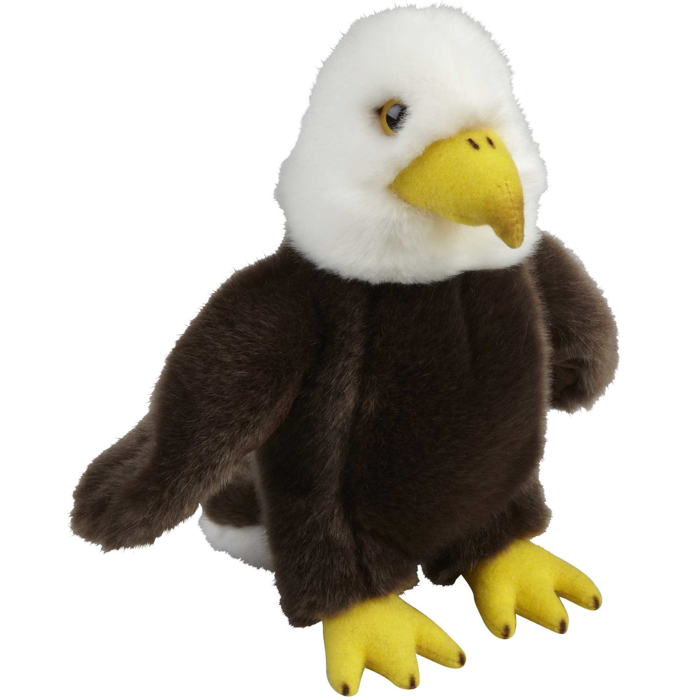 Amerikaanse zeearend knuffel - pluche - 18 cm - roofvogel