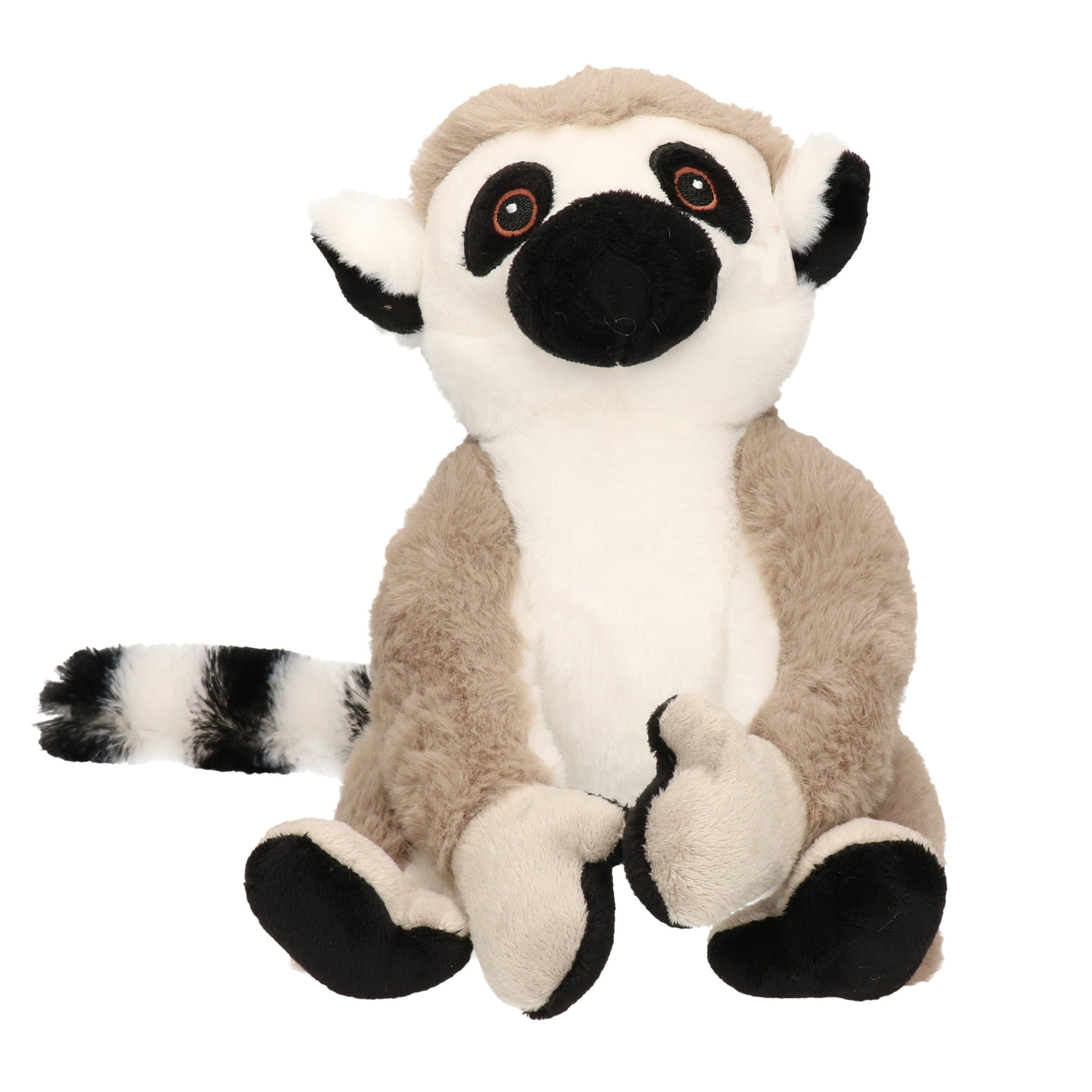 Ringstaart Maki aapje - pluche - 23 cm - knuffel