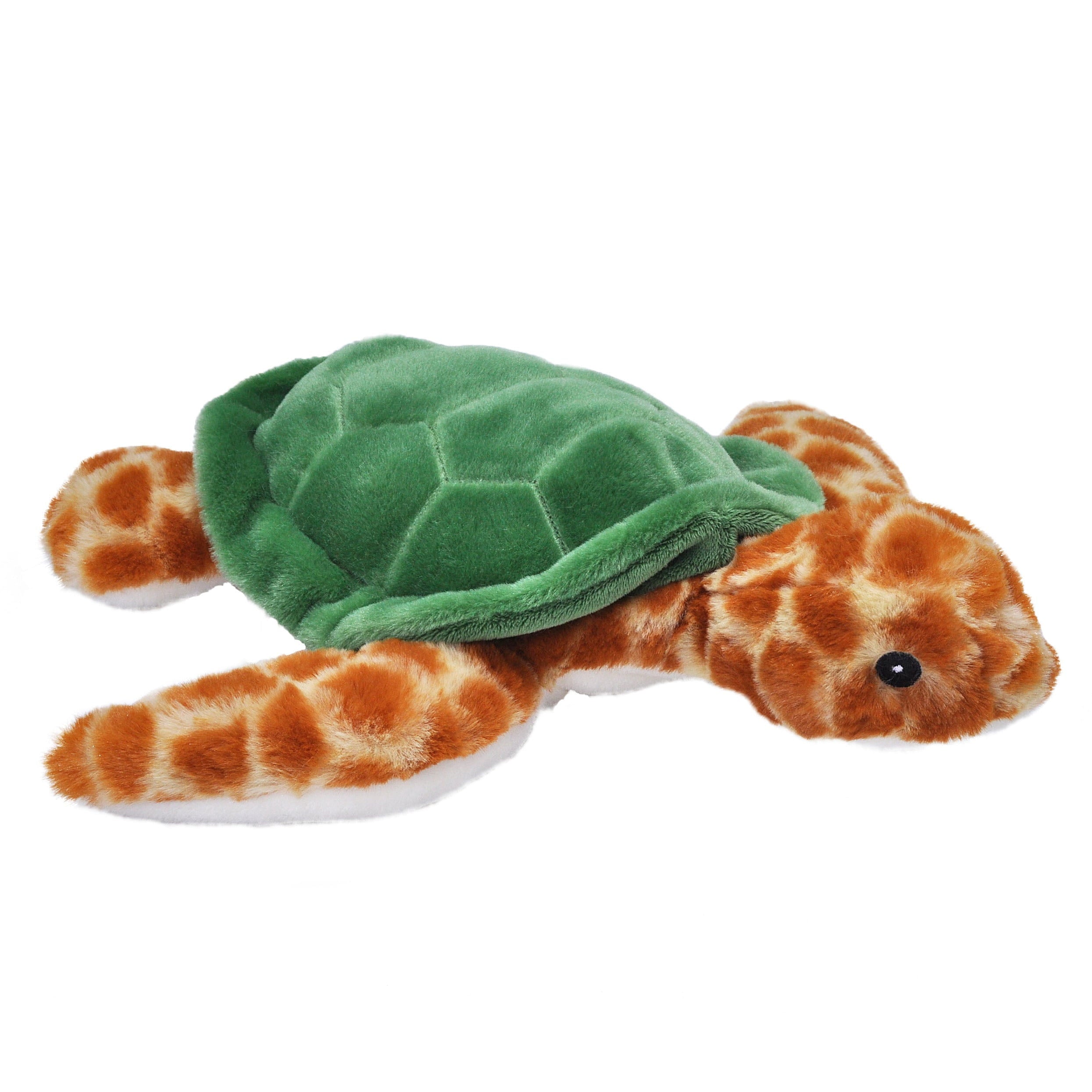 Eco-kins zeeschildpad knuffel - pluche - 30 cm - zeedier