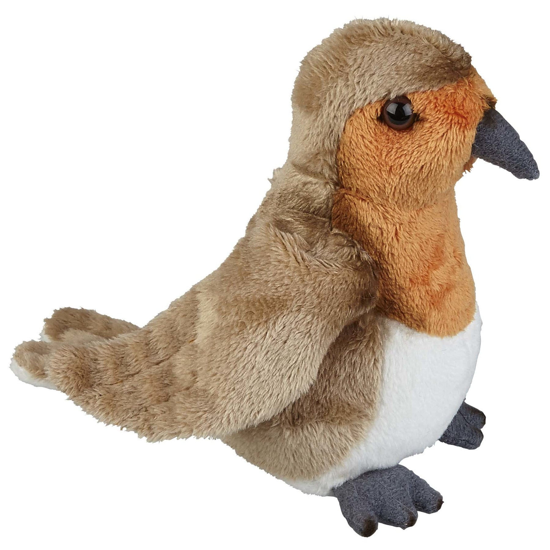 Ravensden roodborstje knuffel - pluche - 19 cm - multi