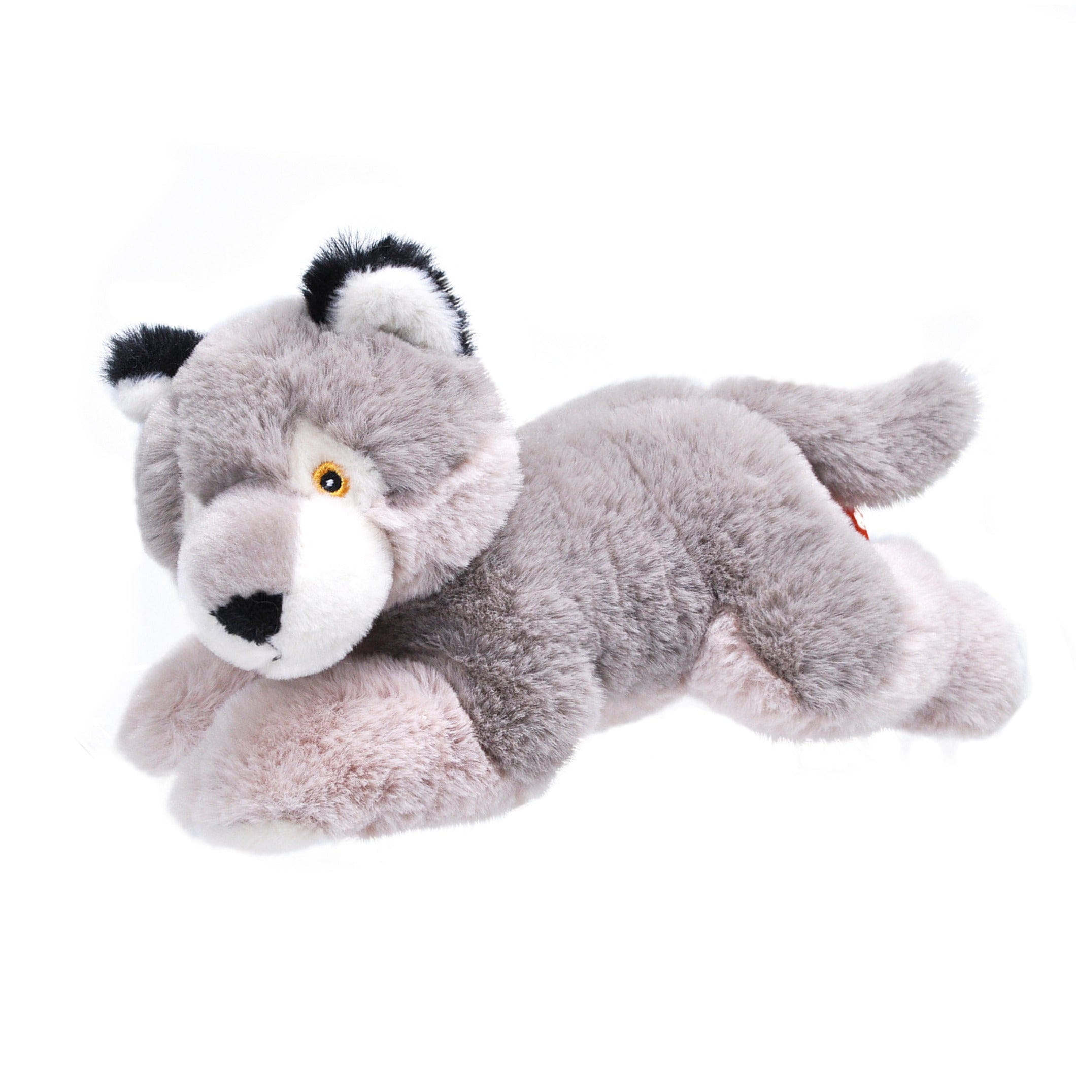 Wild Republic wolf knuffel - pluche - Eco-kins - 25 cm - wilde dieren