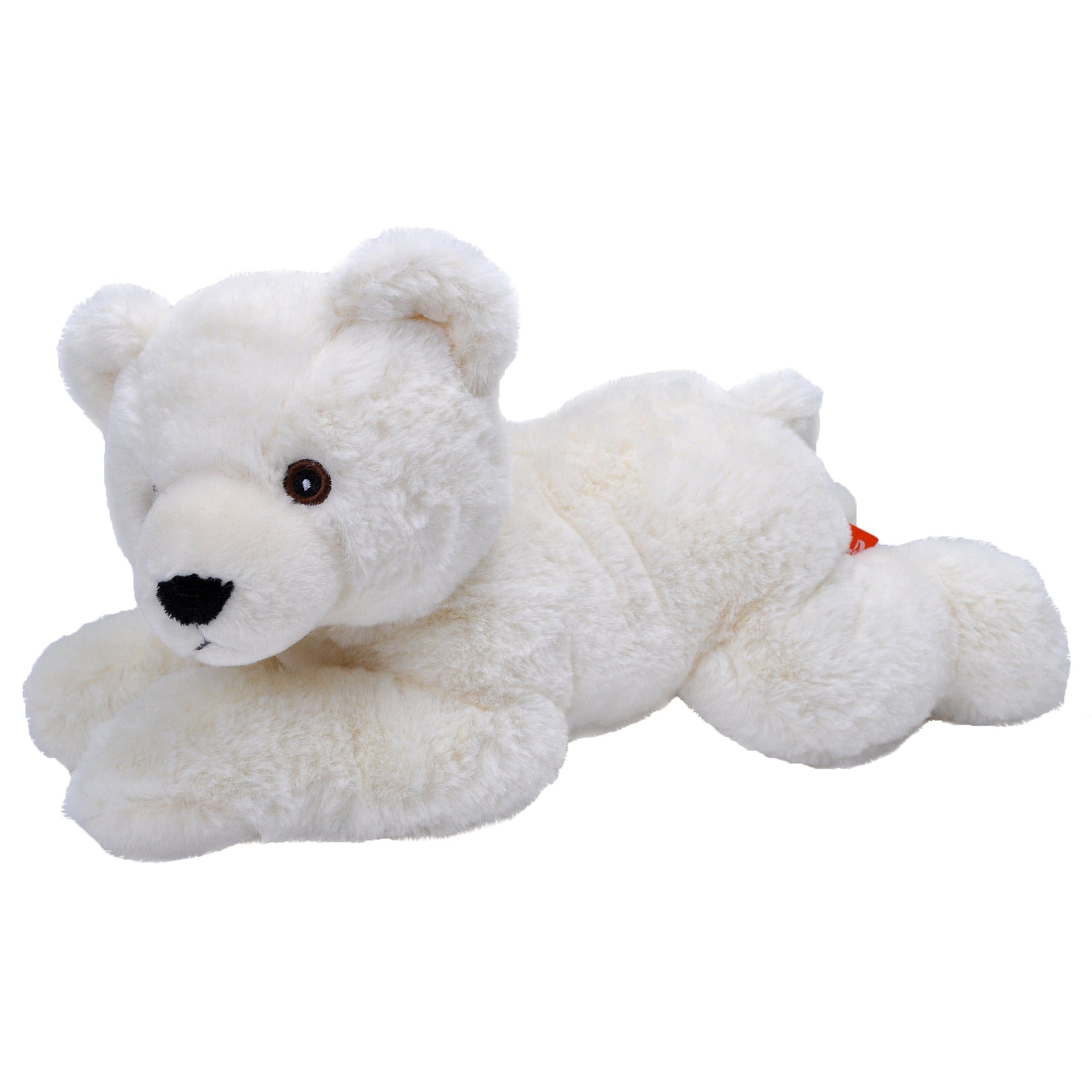 Wild Republic ijsbeer knuffel - pluche - wit - 30 cm - dierenknuffel