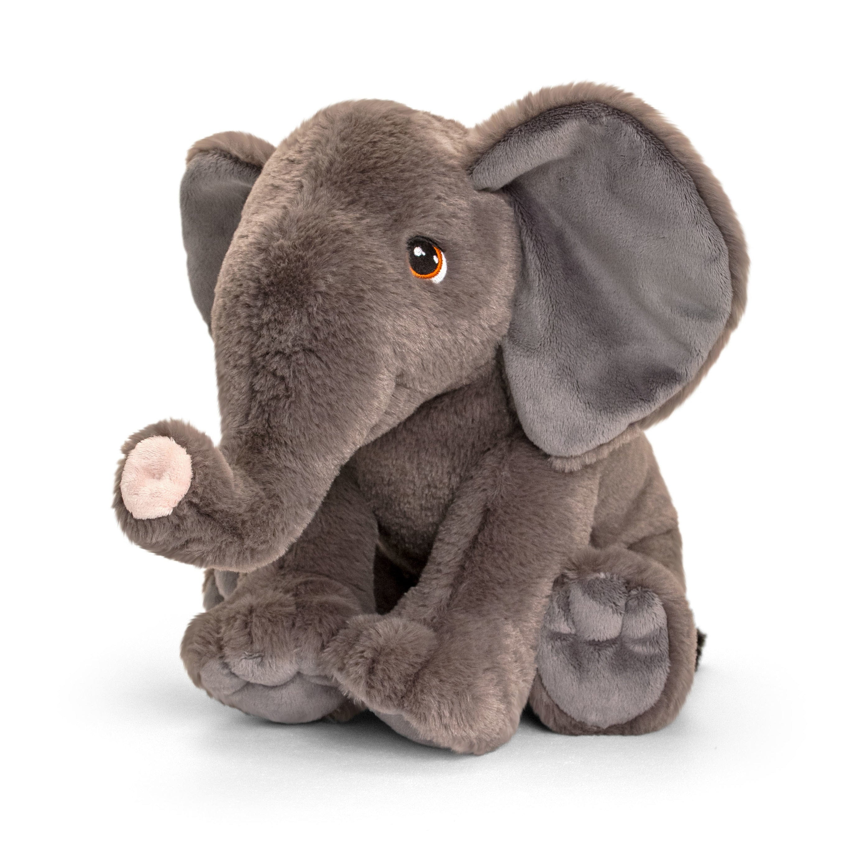Pluche olifant knuffel - 35 cm - wilde dieren speelgoed