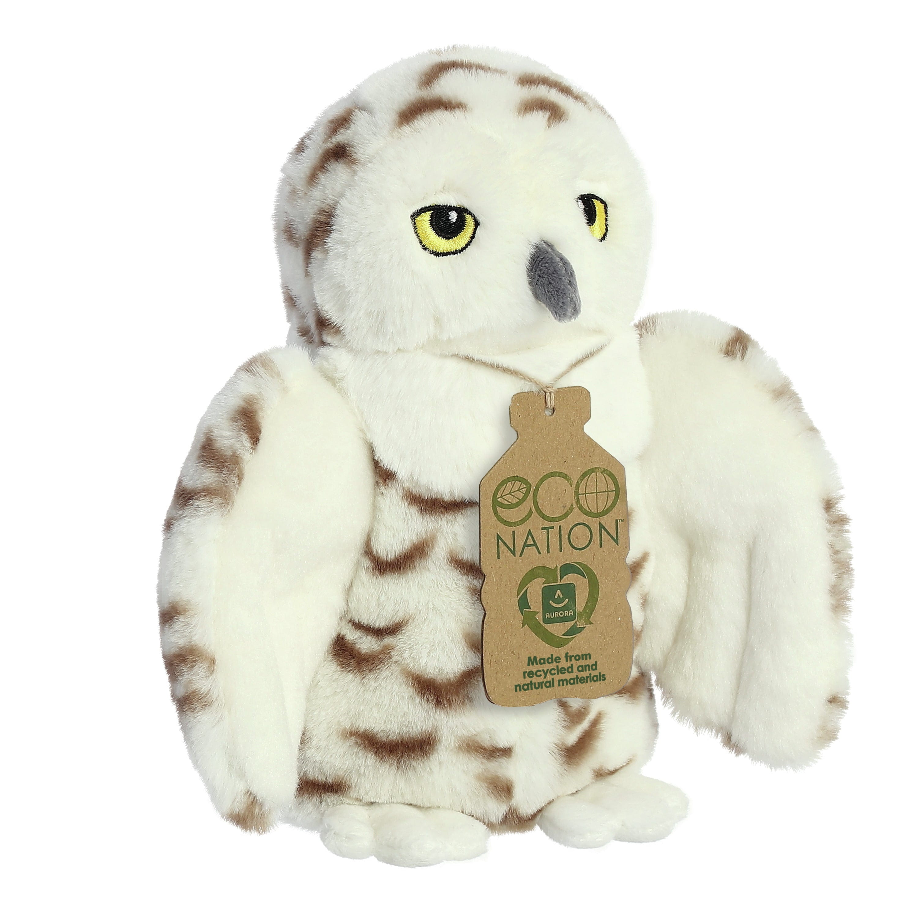 Sneeuwuil knuffel - pluche - 20 cm - dierenknuffel