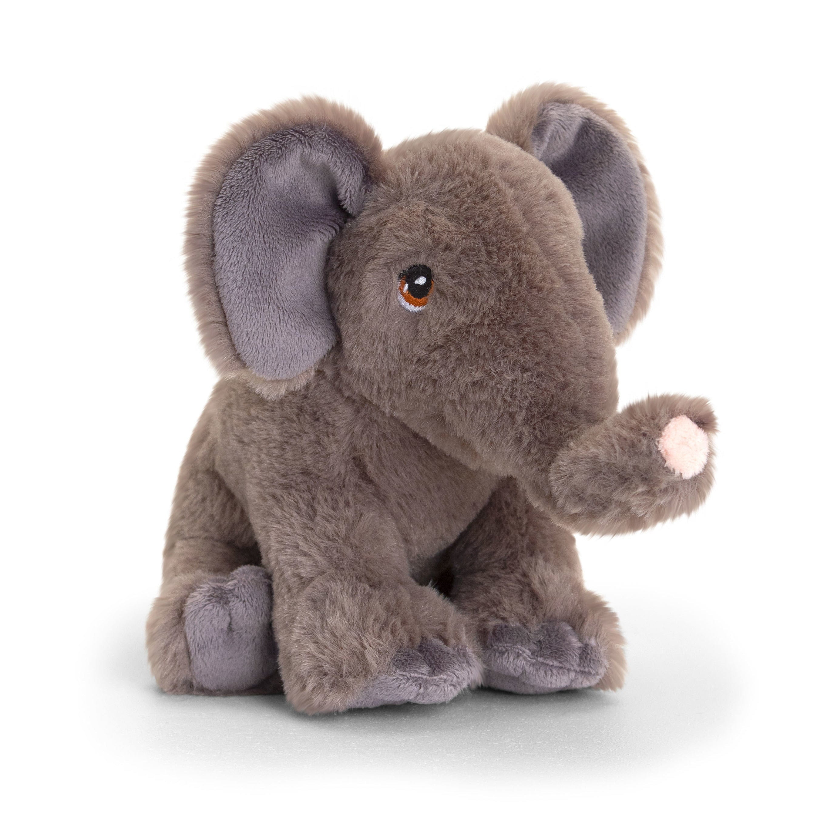 Pluche olifant knuffel - 18 cm - wild dier - zacht