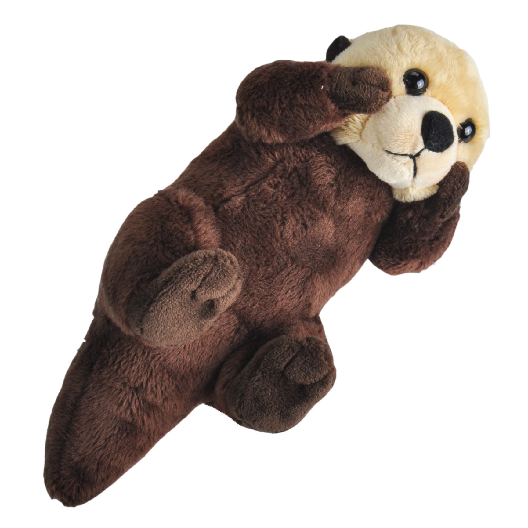 Wild Republic zee otter knuffel - pluche - 20 cm - met geluid