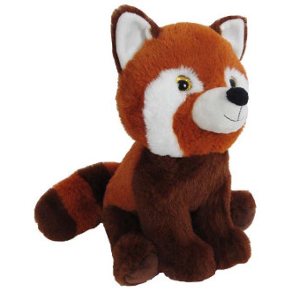 Rode panda knuffel - pluche - 23 cm - dierenknuffel - cadeau