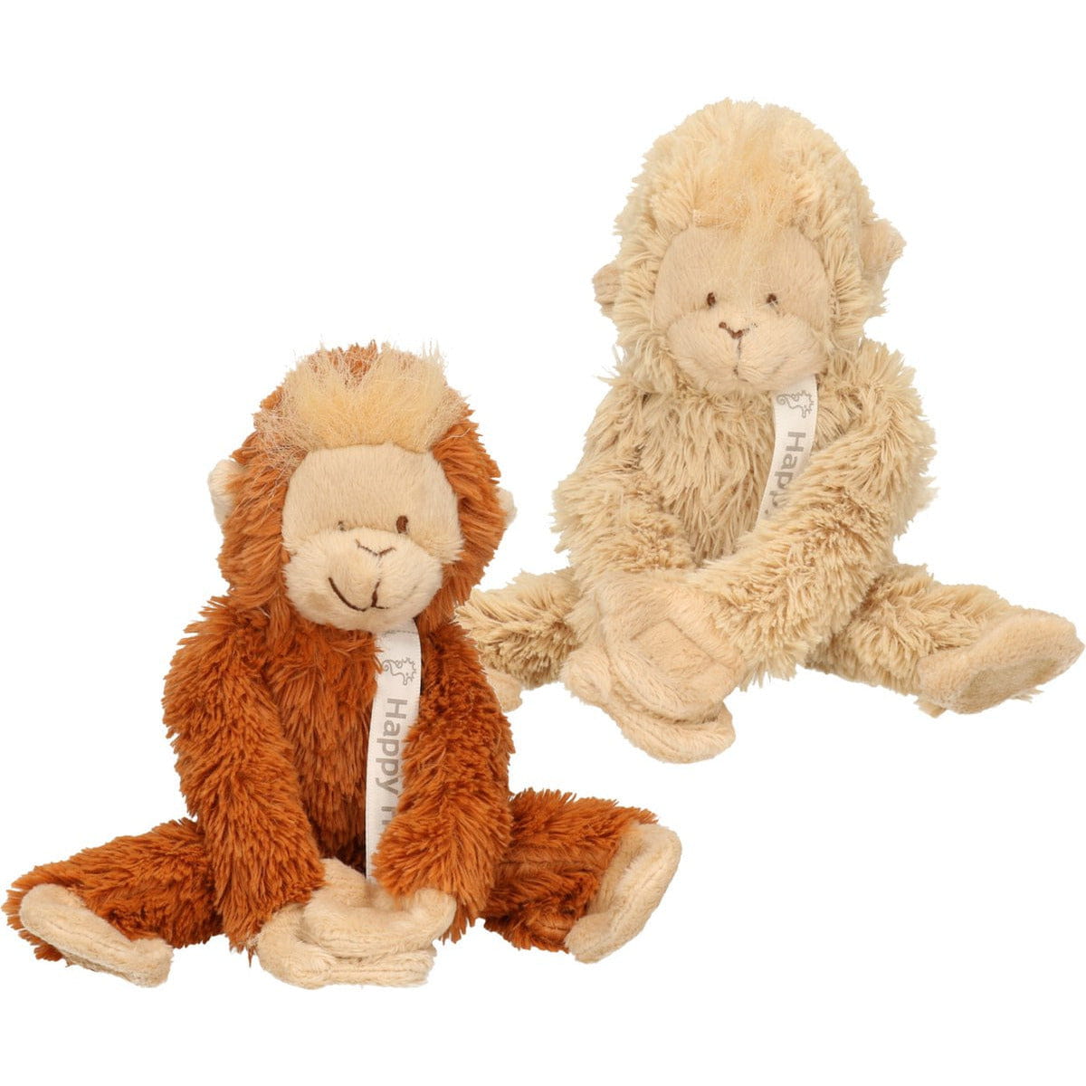 Happy Horse aapje knuffel 23 cm | Pluche apenknuffel
