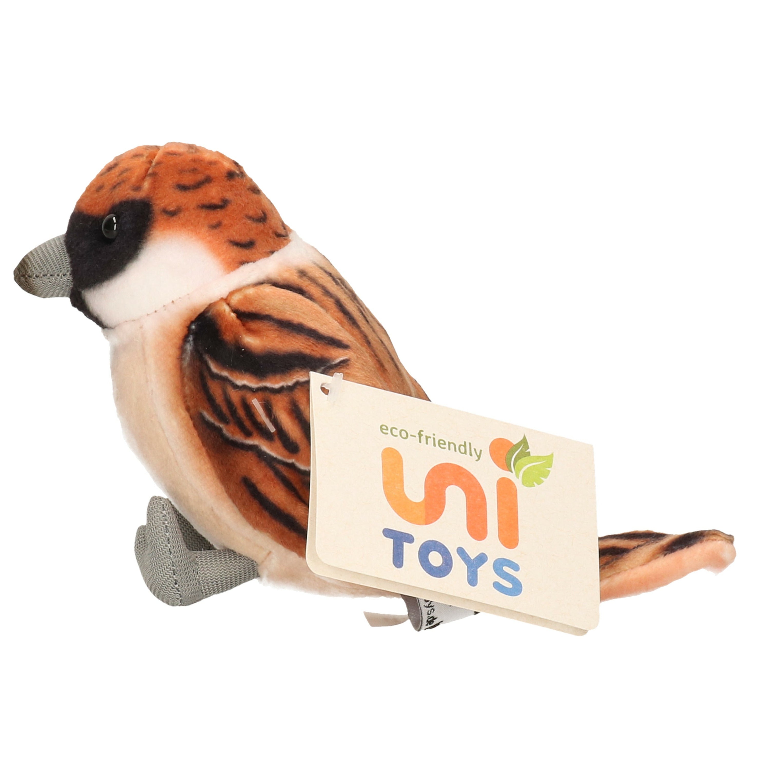 Wild Republic tijger knuffel - pluche - 13 cm