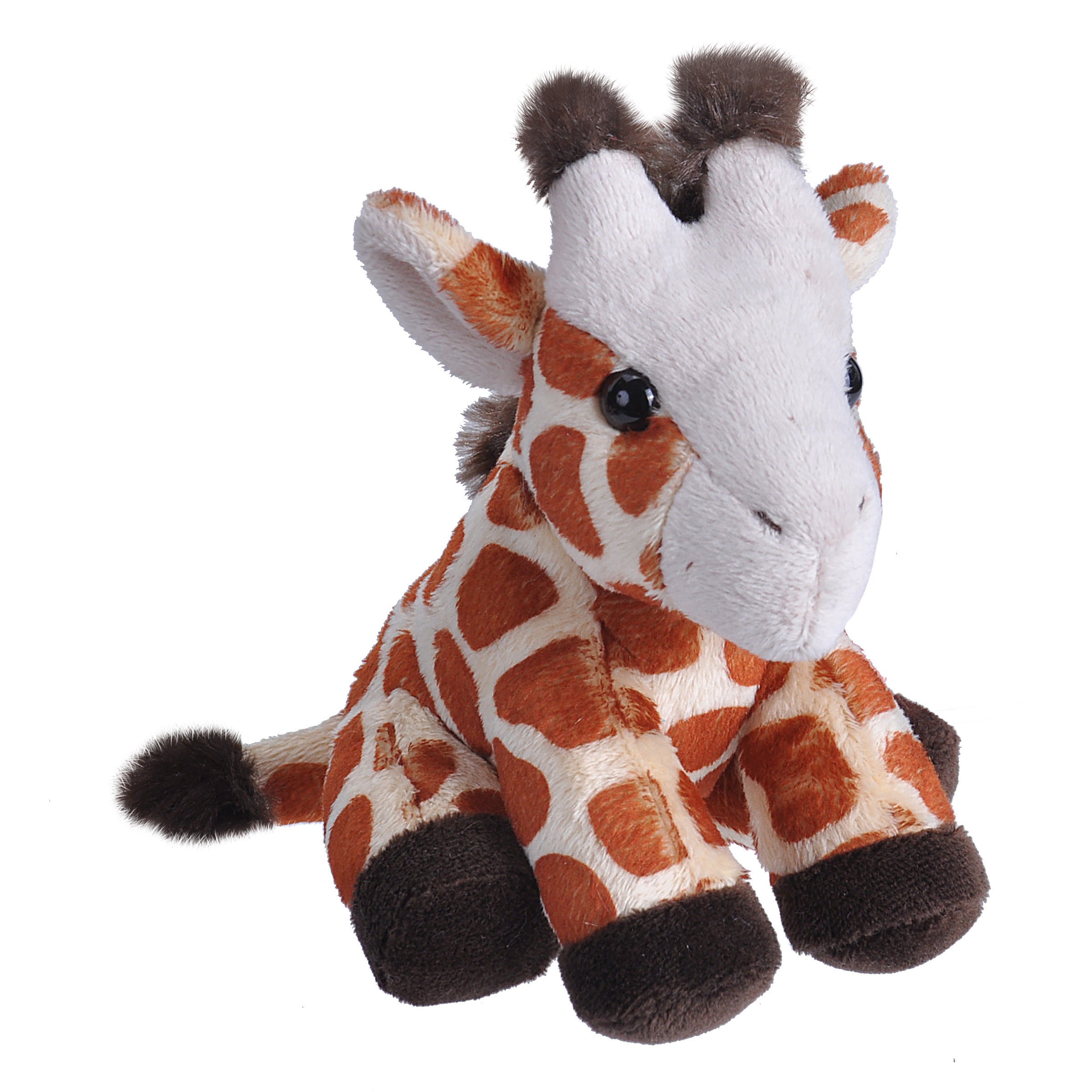 Pluche giraffe knuffel - zacht - 13 cm - knuffeldier