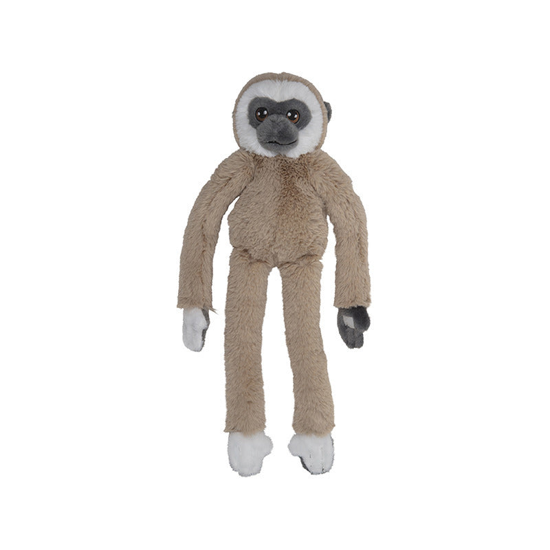 Gibbon aap knuffel - pluche - 48 cm - hangend - dierenknuffel
