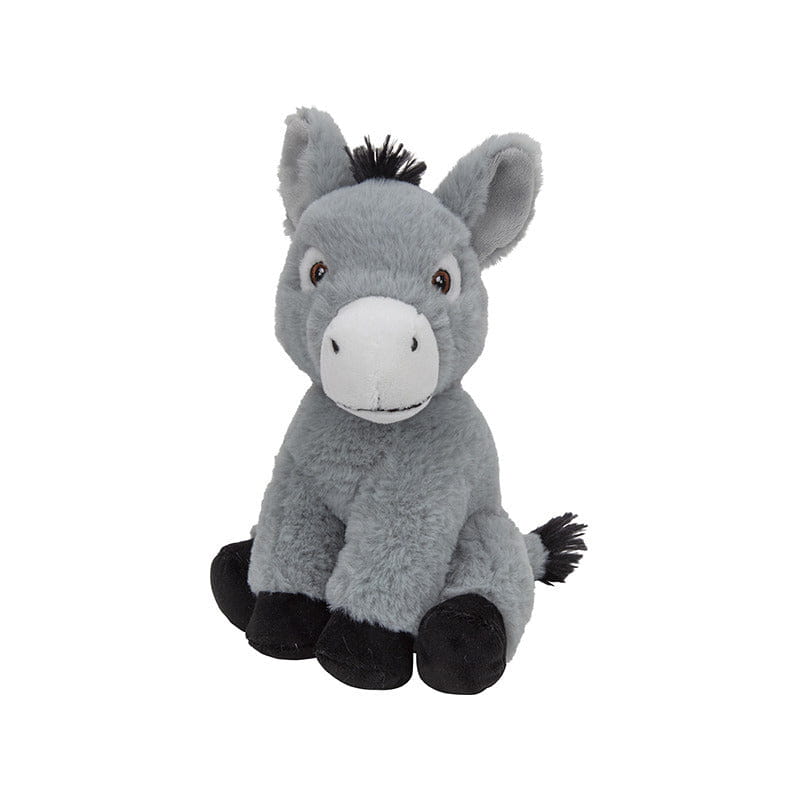 Nature Planet ezel knuffel - pluche - 24 cm - boerderijdier