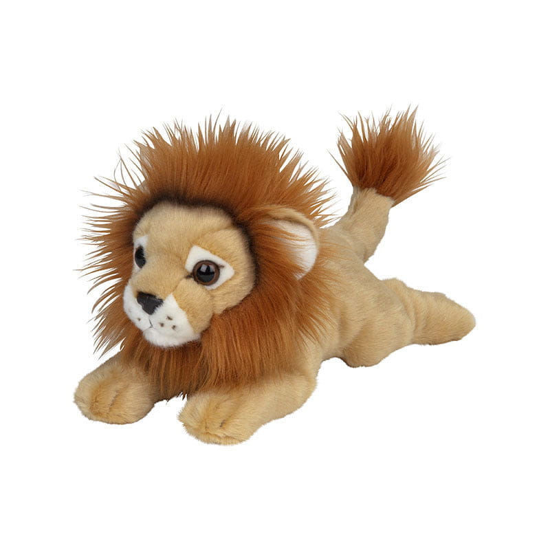 Nature Planet leeuw knuffel - pluche - 33 cm - wilde dieren