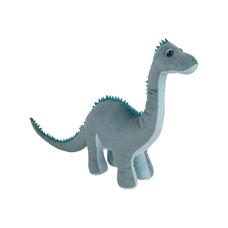 Nature Planet Diplodocus knuffel - pluche - grijs - 40 cm