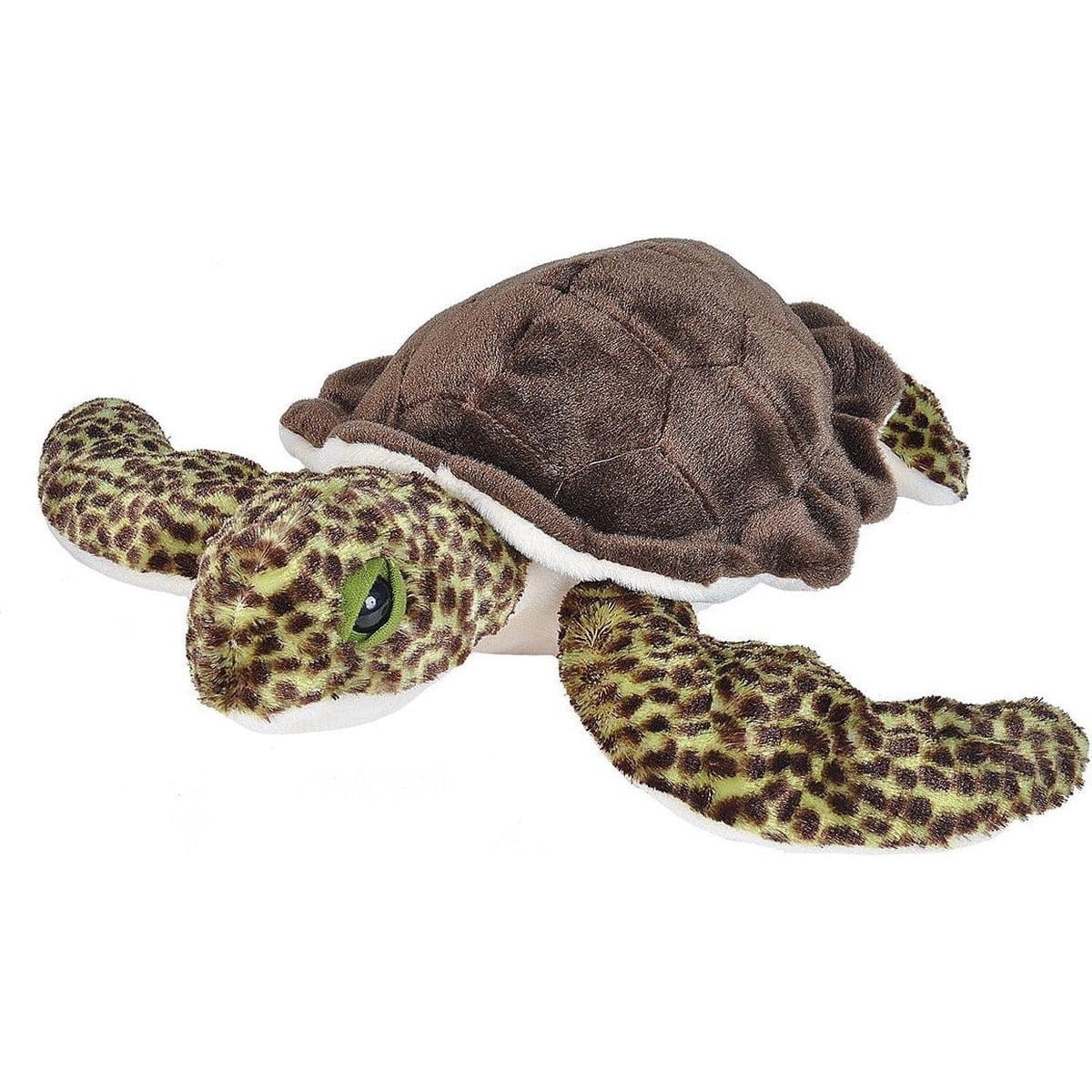 Wild Republic zeeschildpad knuffel - pluche - 30 cm - dierenknuffel