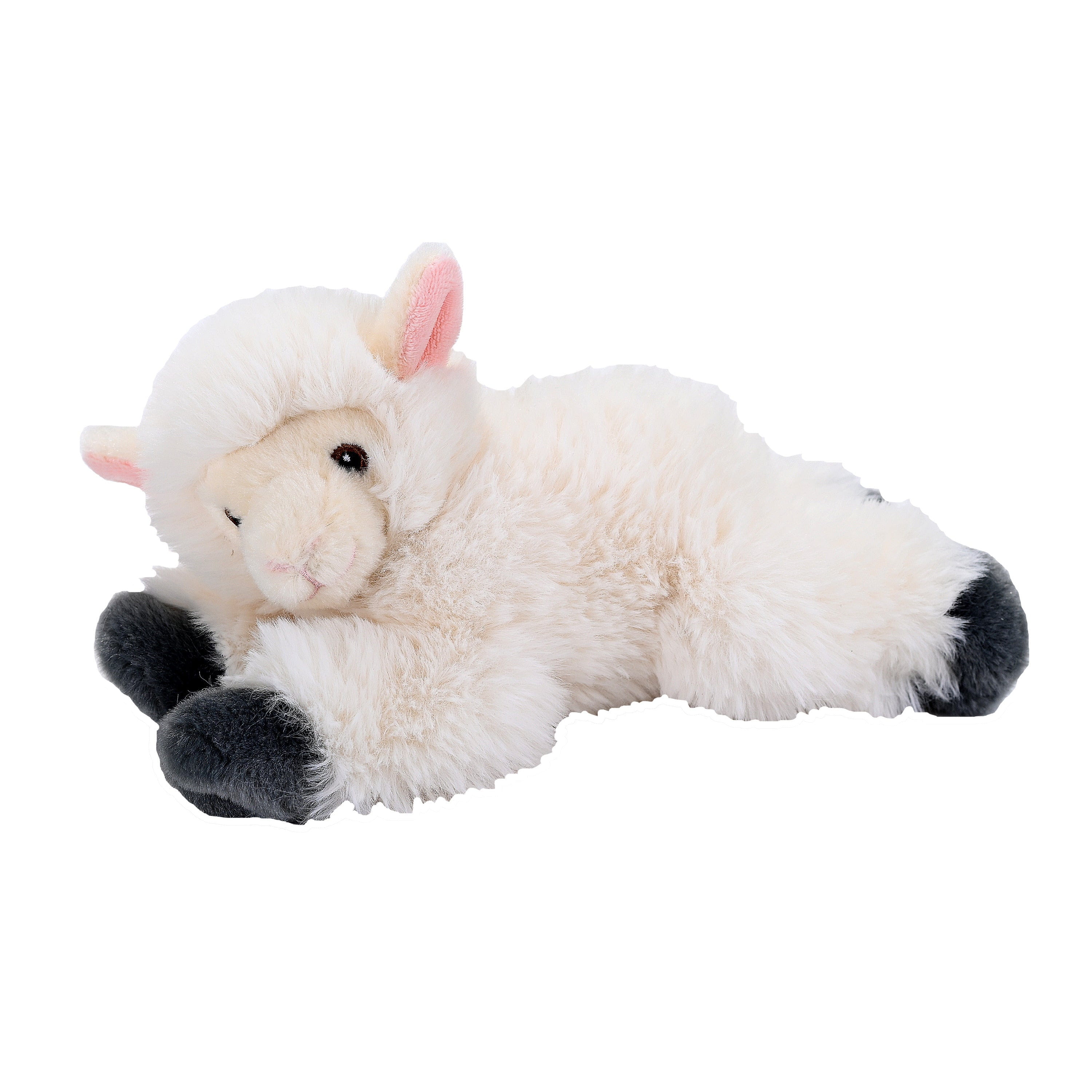 Knuffel schaap - pluche lammetje - dierenknuffel - 18 cm