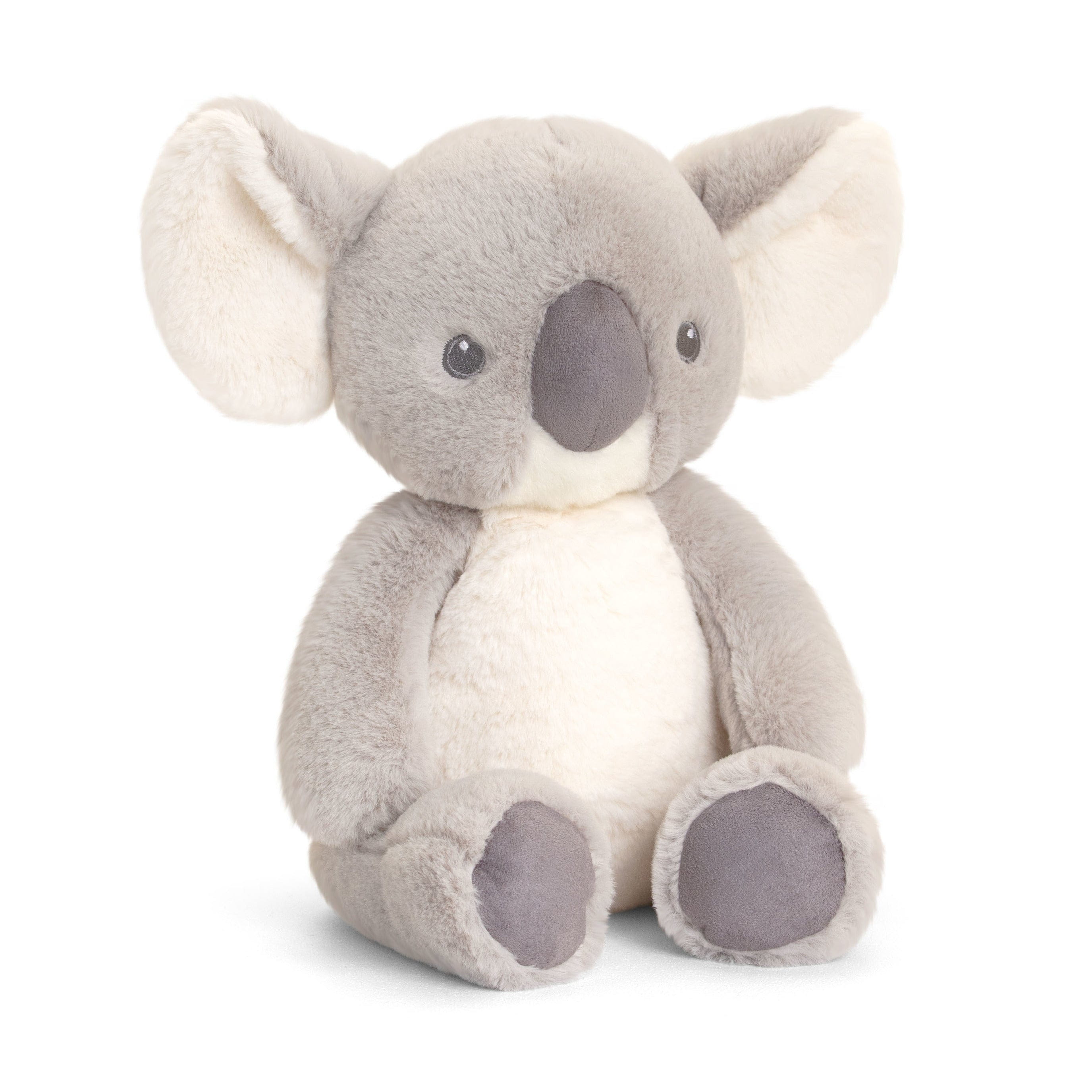 Keel Toys koala knuffel - pluche - grijs - 25 cm