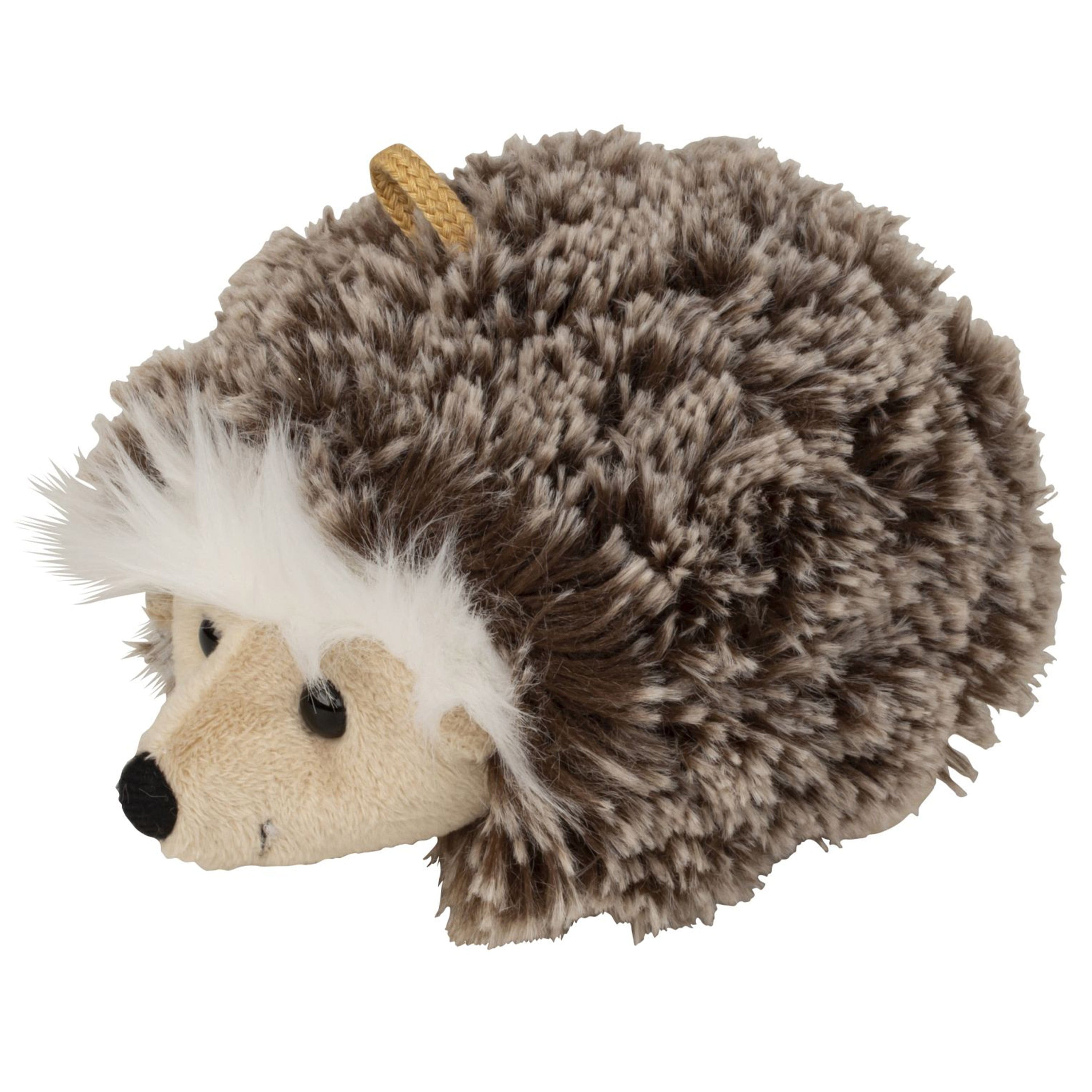 Egel knuffel - zachte pluche - 17 cm zittend