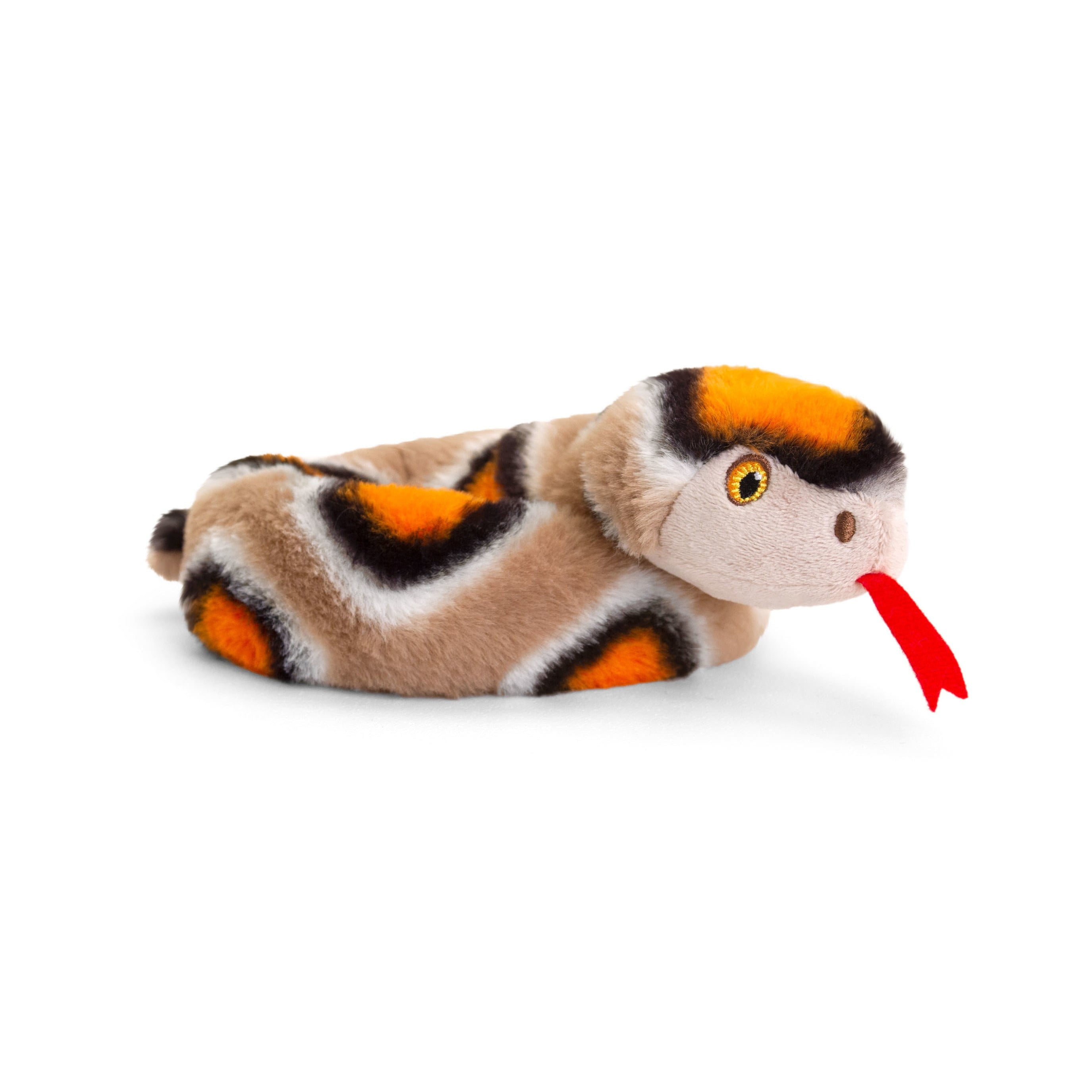 Bruine slang knuffel - pluche - 65 cm - Keel Toys