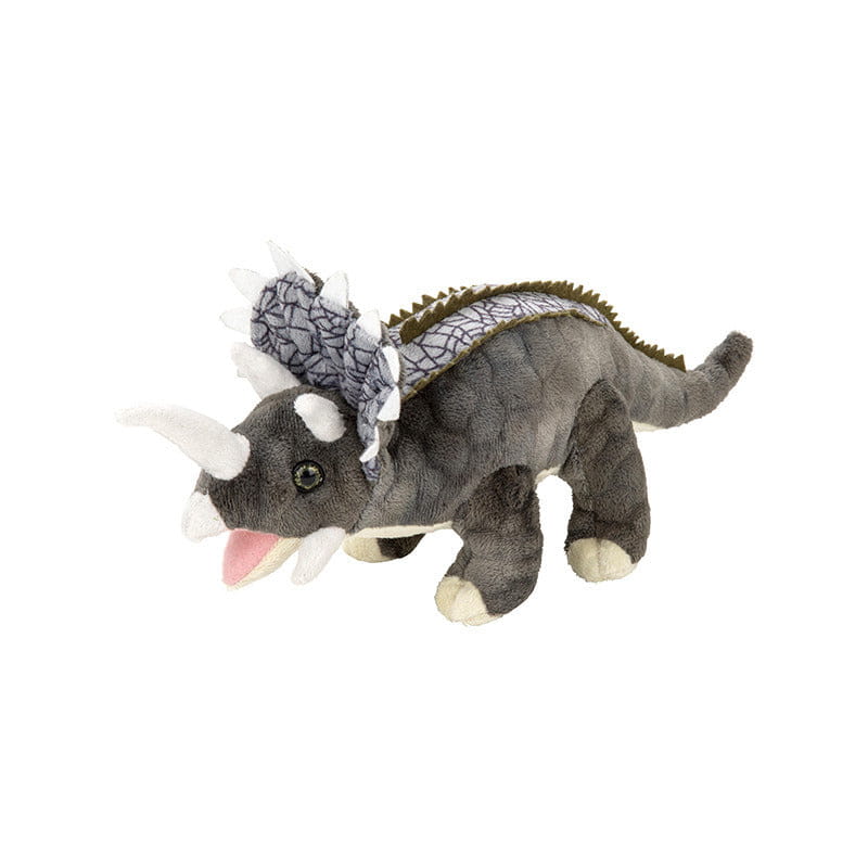 Pluche Triceratops knuffel - zacht - 28 cm - dinosaurus speelgoed