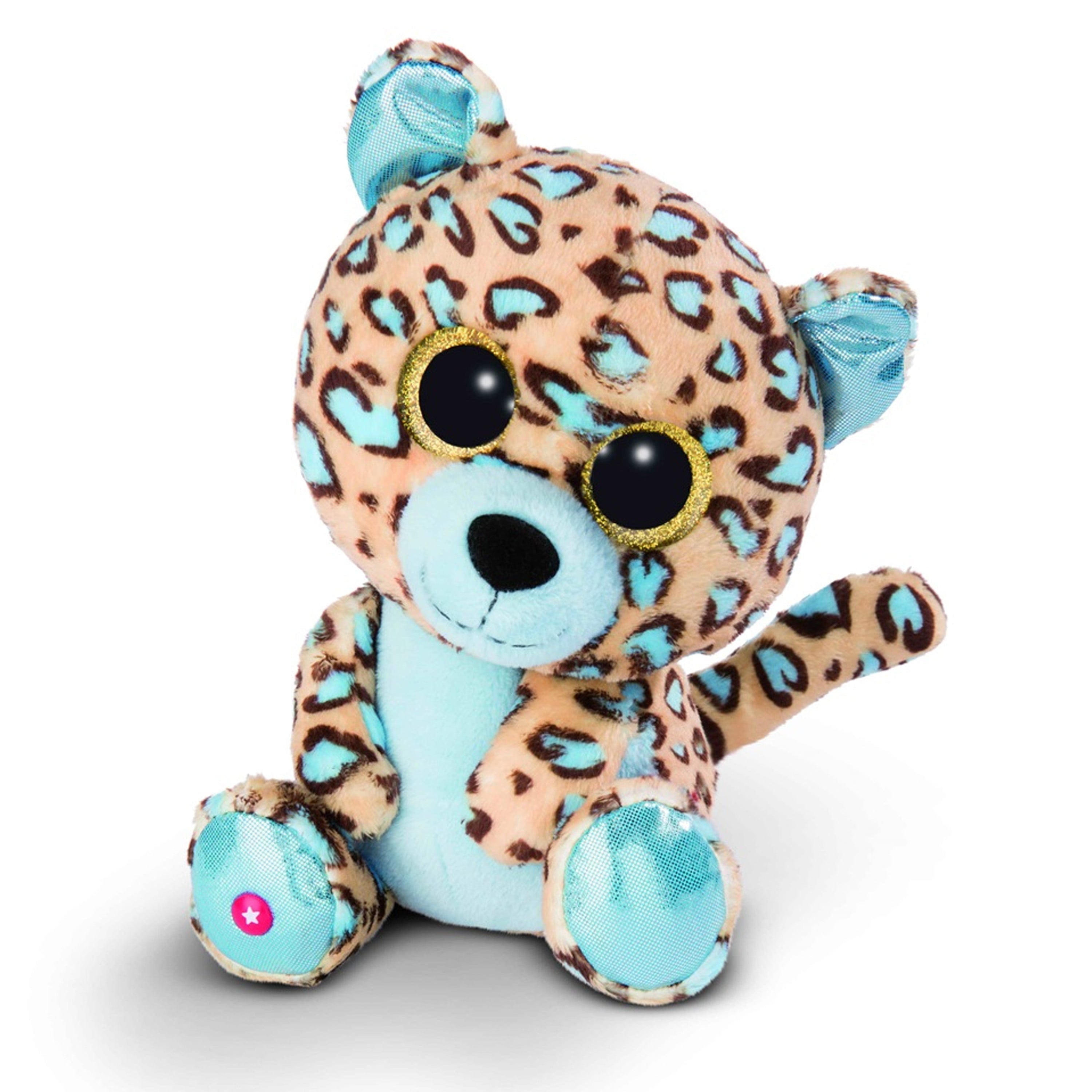 Nici luipaard/jaguar Lassi - pluche knuffel - 25 cm