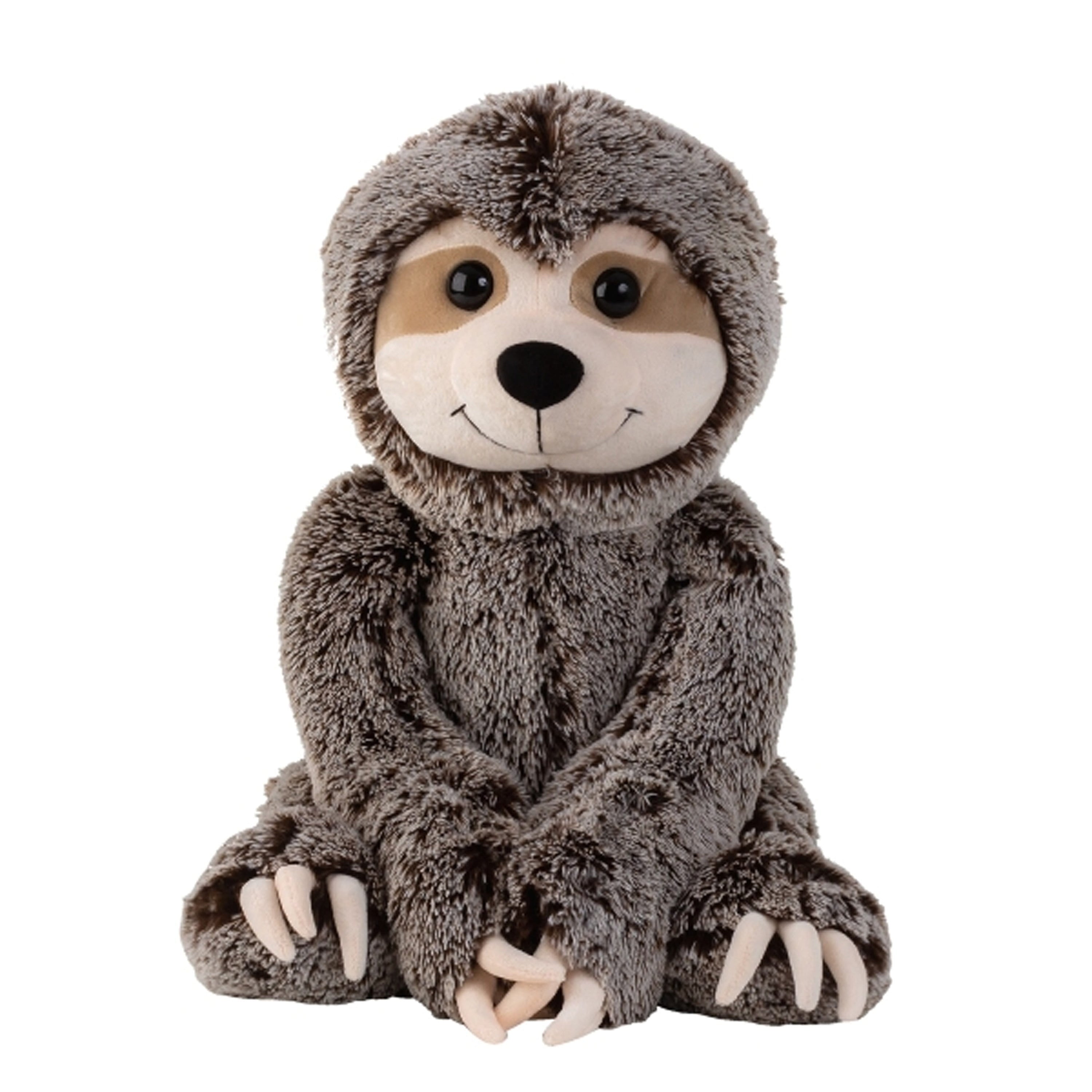 Luiaard knuffel - zachte pluche - 35 cm zittend - 60 cm staand