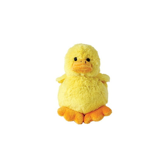 Eco Nation paard knuffel - pluche - bruin/wit - 28 cm