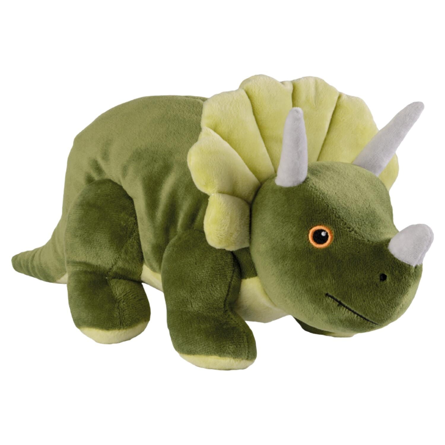 Warmies dinosaurus warmteknuffel - groen - 35 cm - lavendel