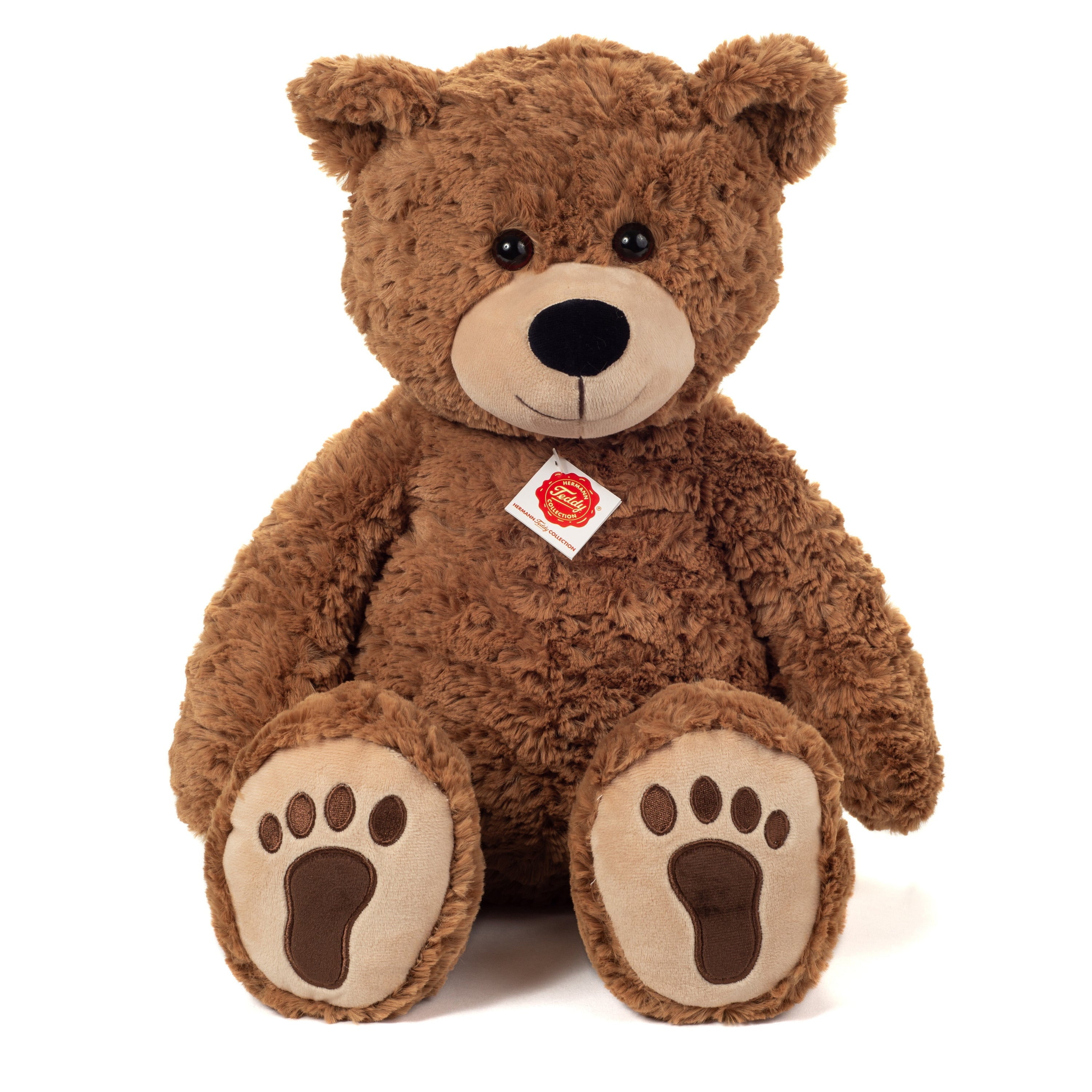Bruno beer knuffel - zachte pluche - premium kwaliteit - bruin - 55 cm