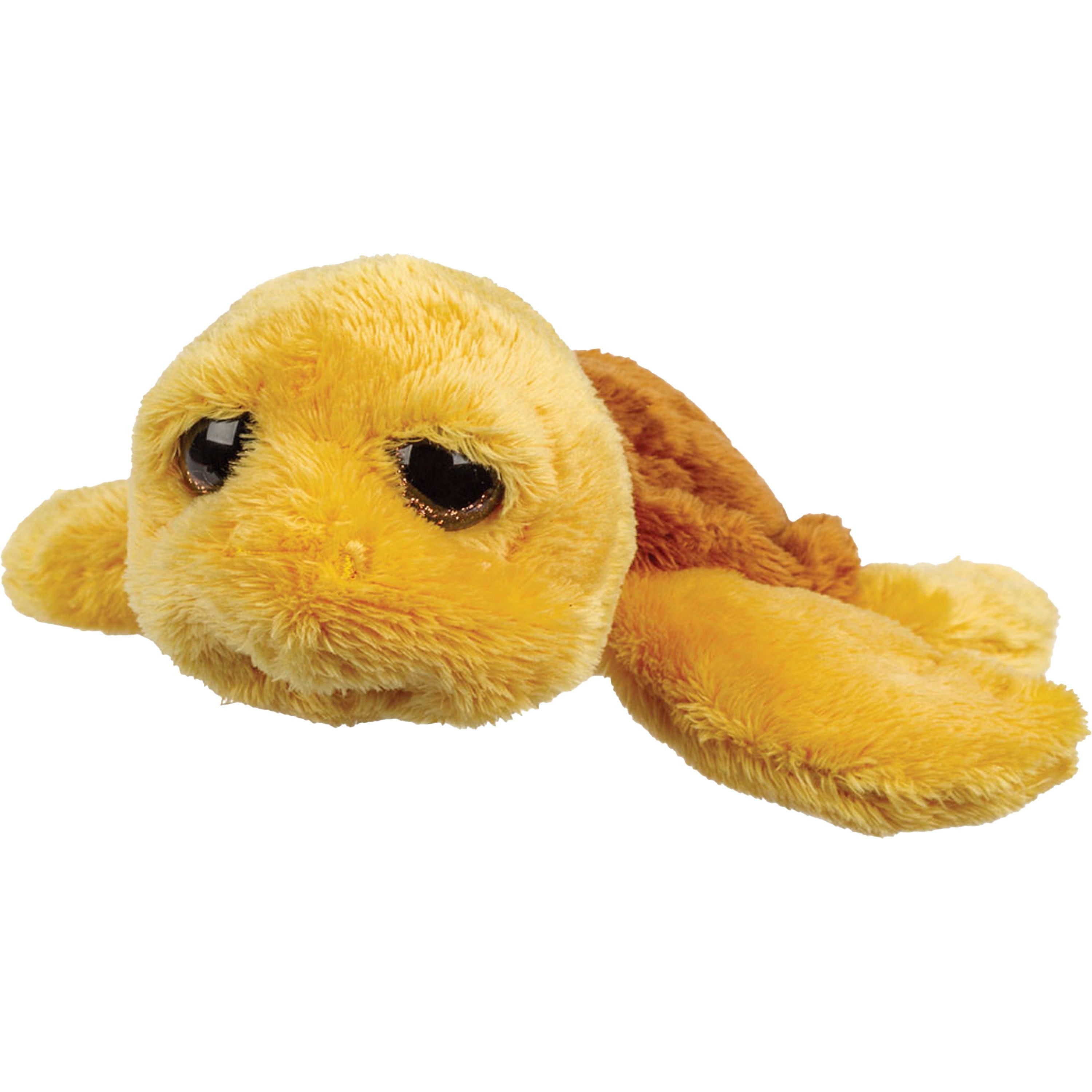 Suki Gifts Jules zeeschildpad knuffel - pluche - 24 cm - okergeel