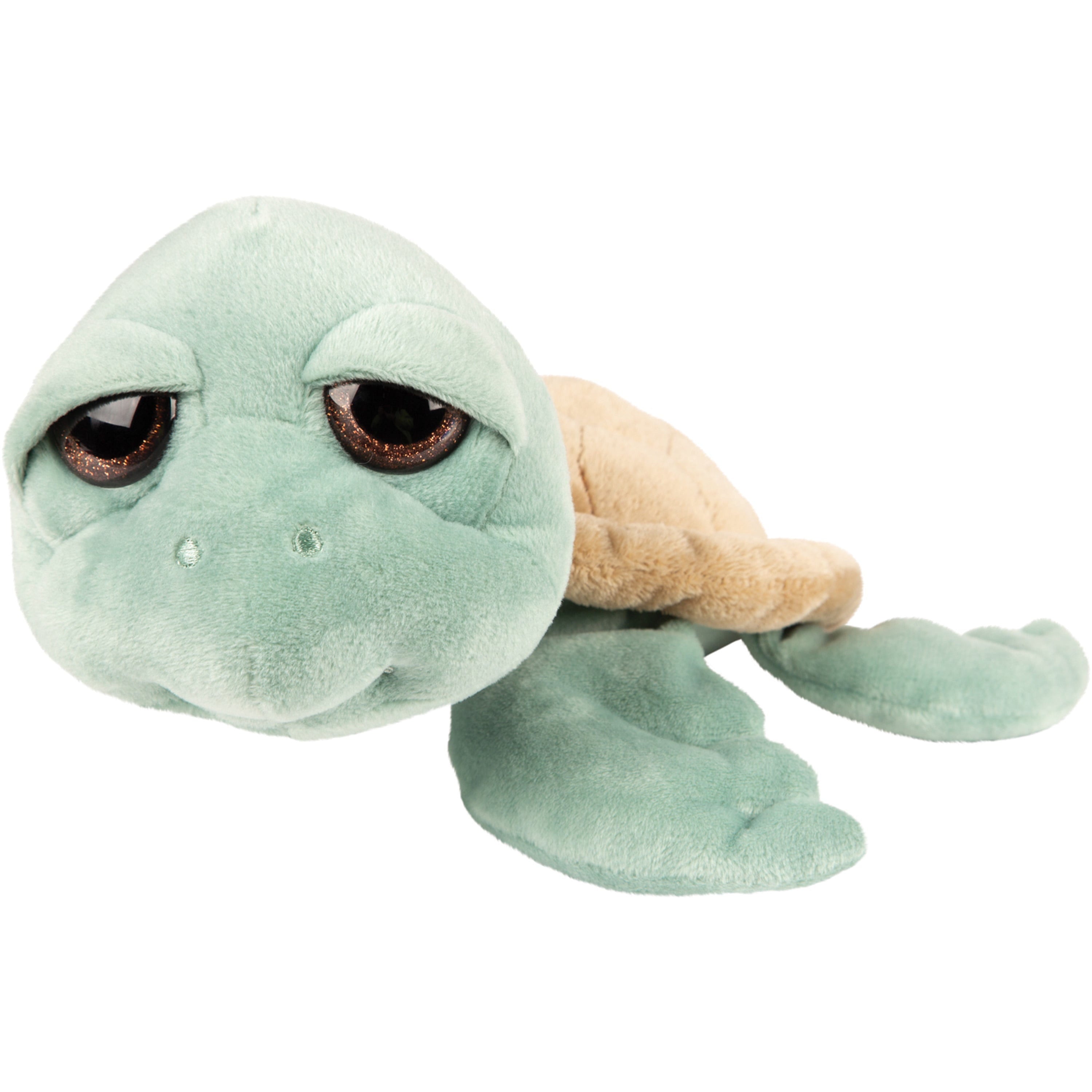 Suki Gifts Jules zeeschildpad knuffel - mintgroen - 24 cm