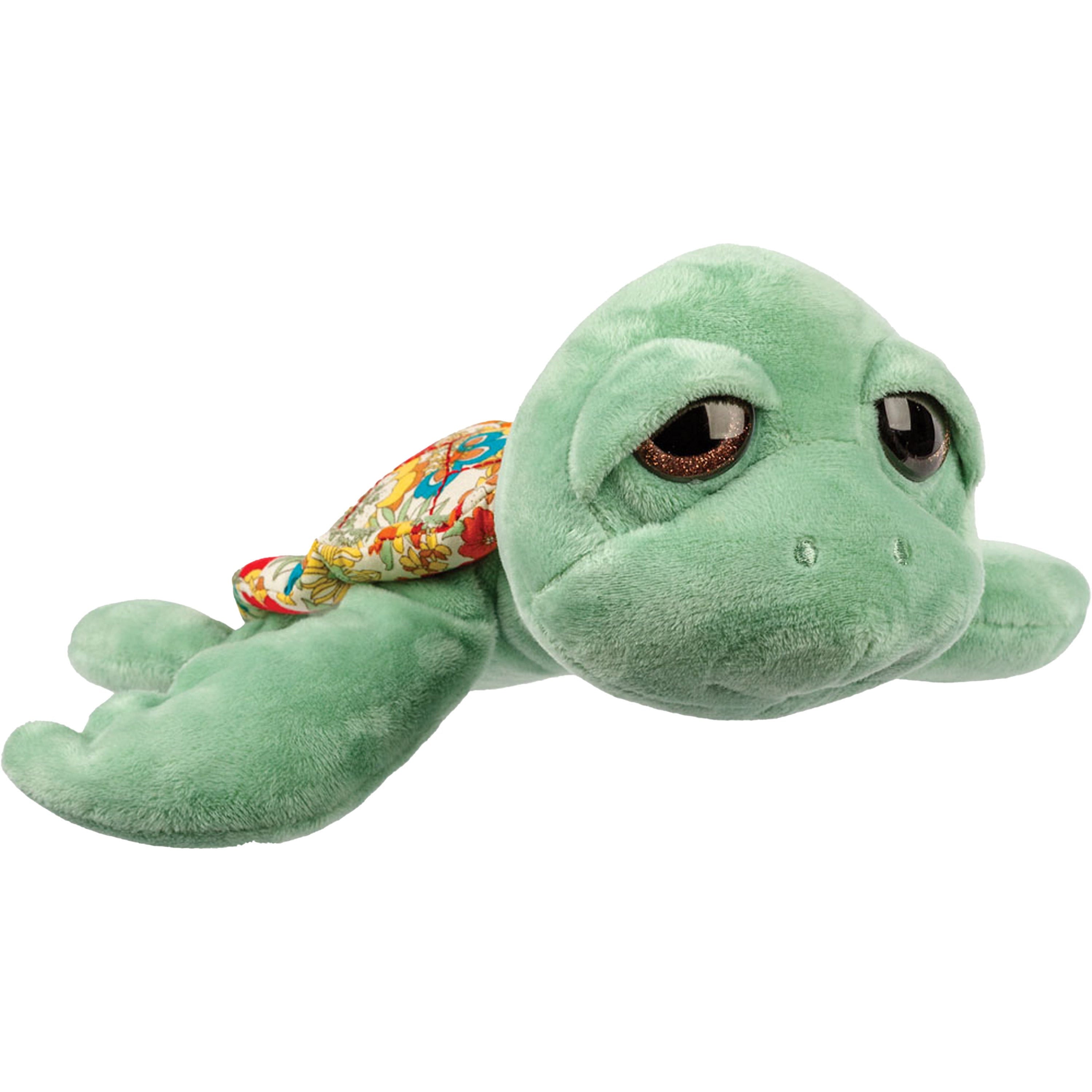 Suki Gifts Jules zeeschildpad knuffel - pluche - lichtgroen - 24 cm