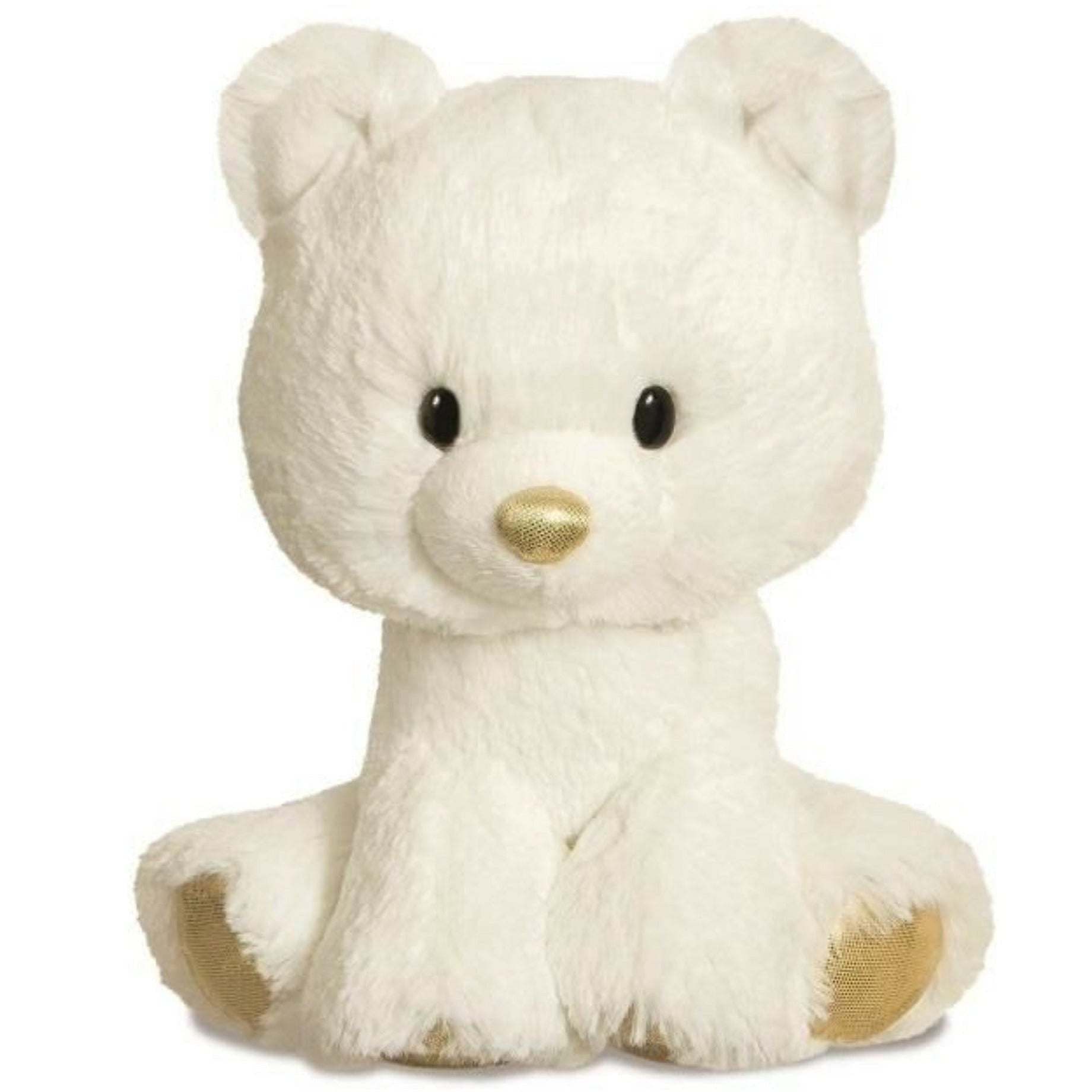 IJsbeer knuffel - pluche - wit - 20 cm - pooldieren