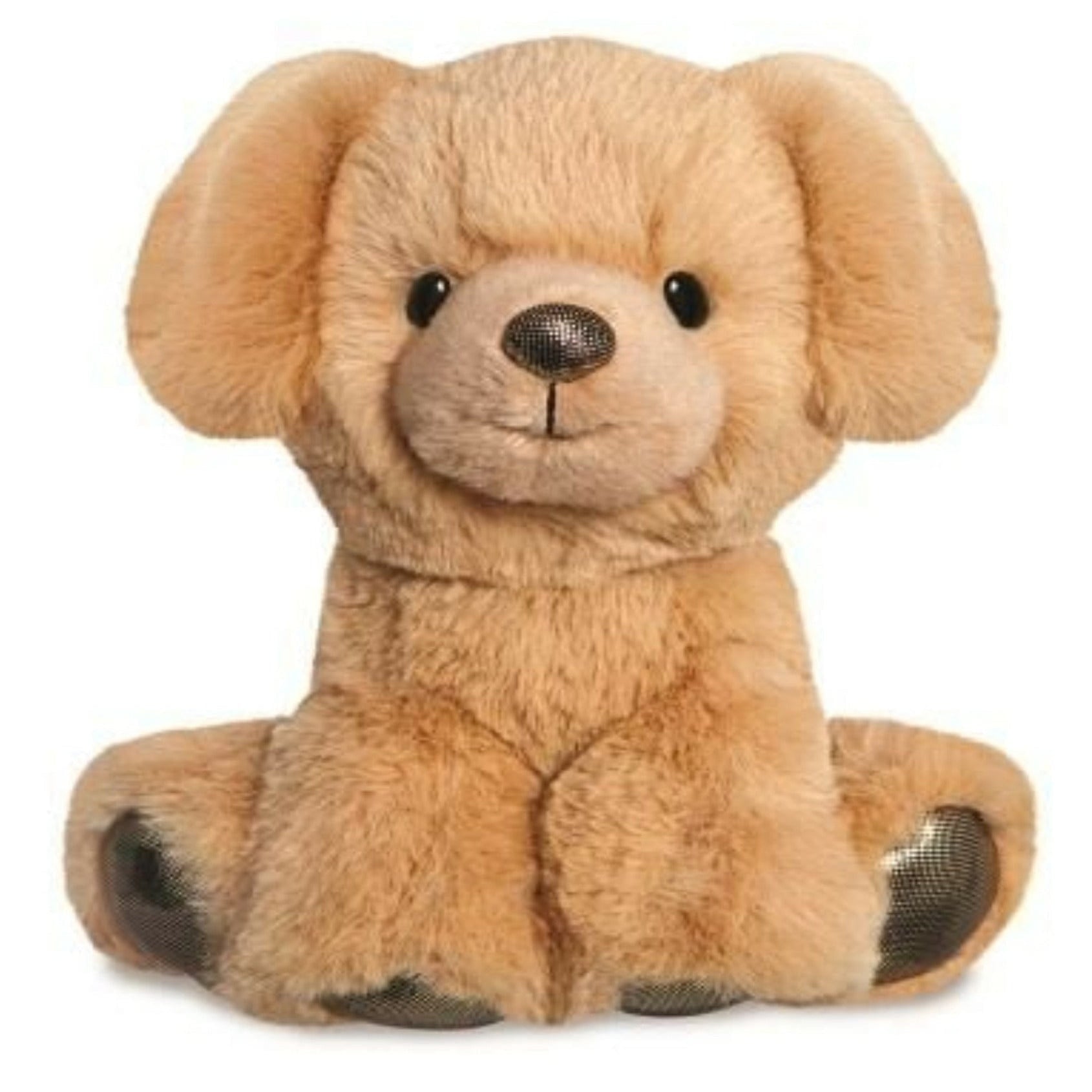 Pluche labrador knuffel - lichtbruin/blond - 20 cm - huisdieren