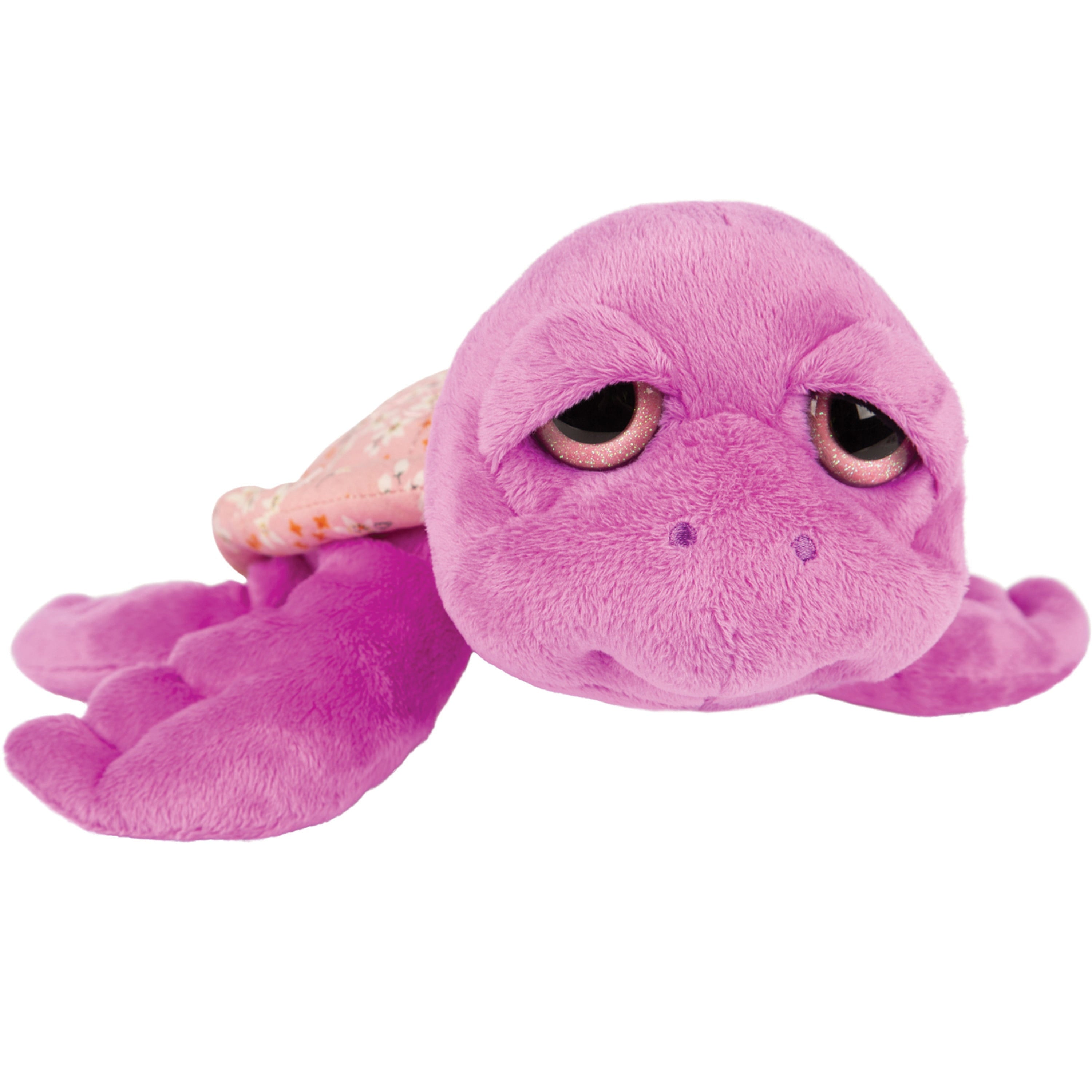 Suki Gifts zeeschildpad Jules knuffel - paars - 24 cm