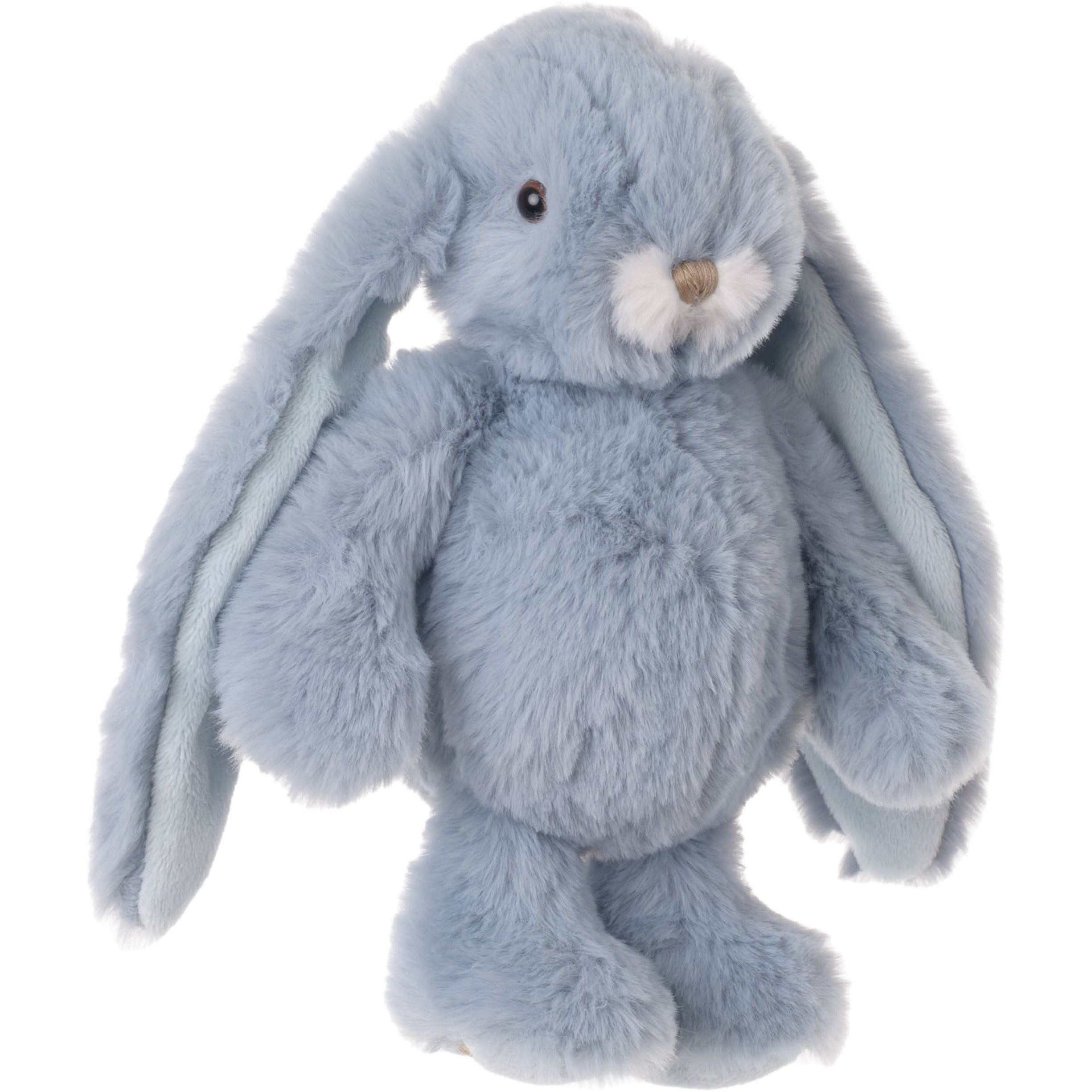 Bukowski konijn knuffel - lichtblauw - staand - 22 cm