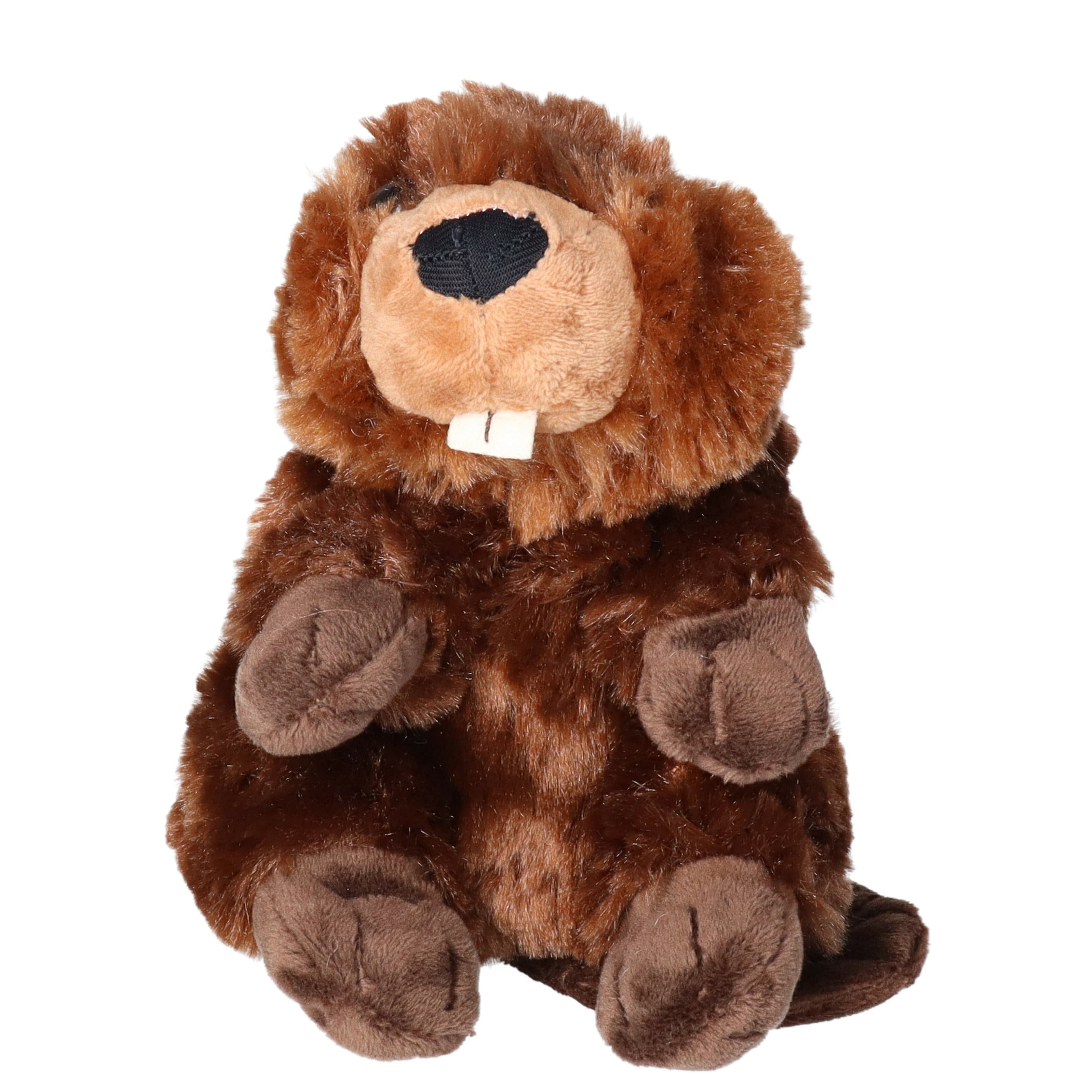 Wild Republic pluche bever knuffel 20 cm - bruin