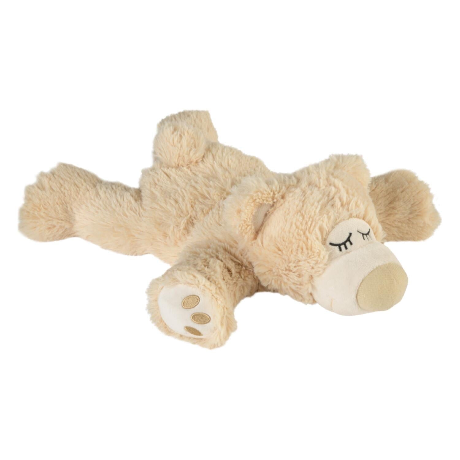 Warmies teddybeer - warmteknuffel - beige - 30 cm - magnetronknuffel