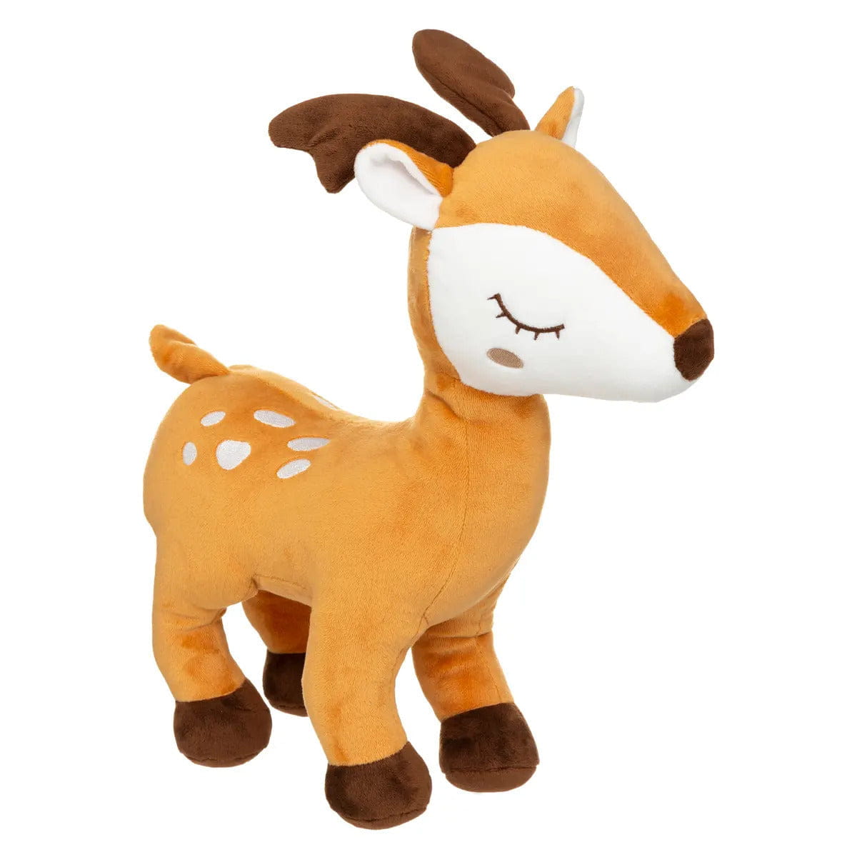Hertje Mikai knuffel - pluche - lichtbruin - 35 cm