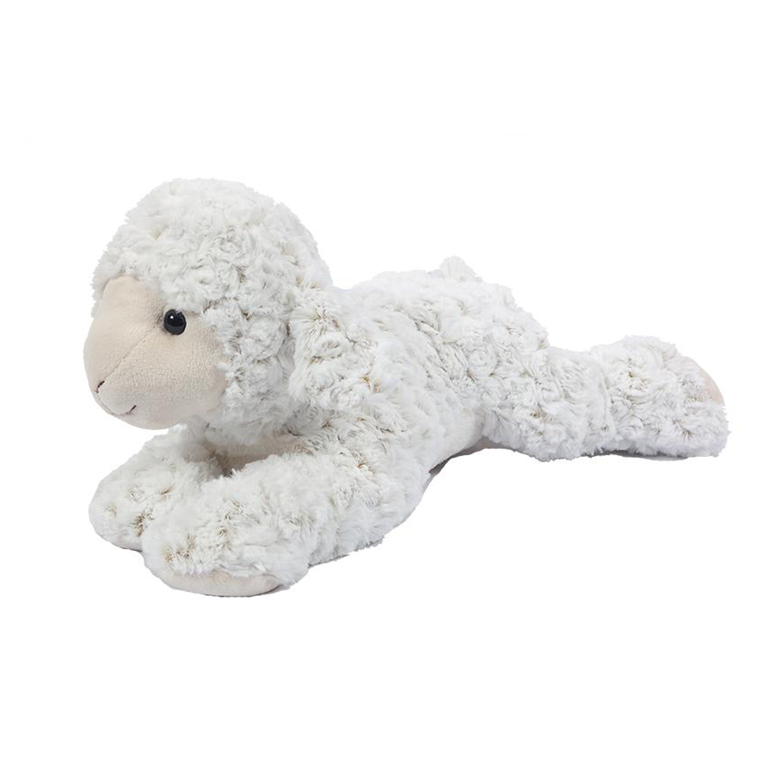 Schaap/lammetje knuffel - pluche - wit - 49 cm