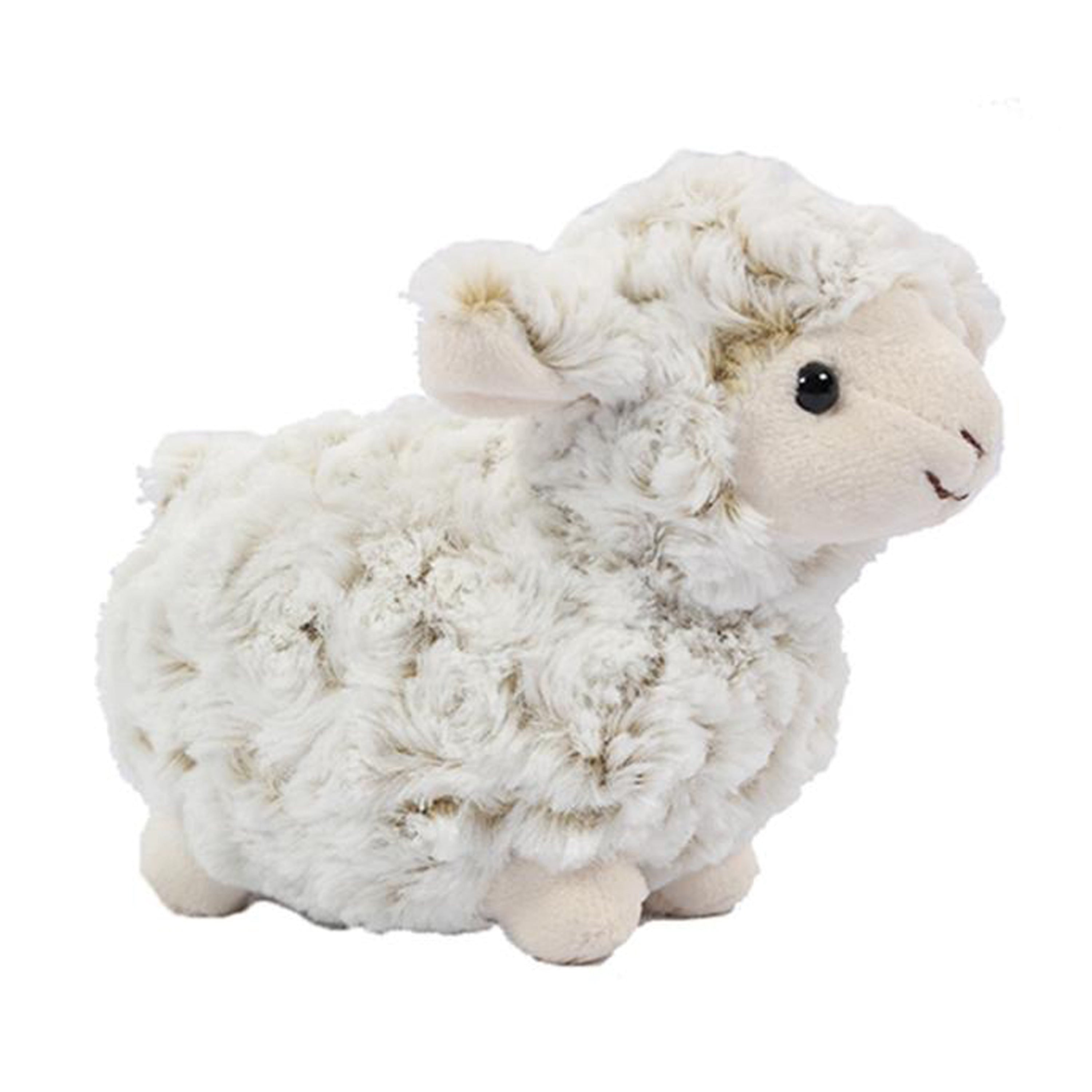 Schaap/lammetje knuffel - pluche - wit - 20 cm