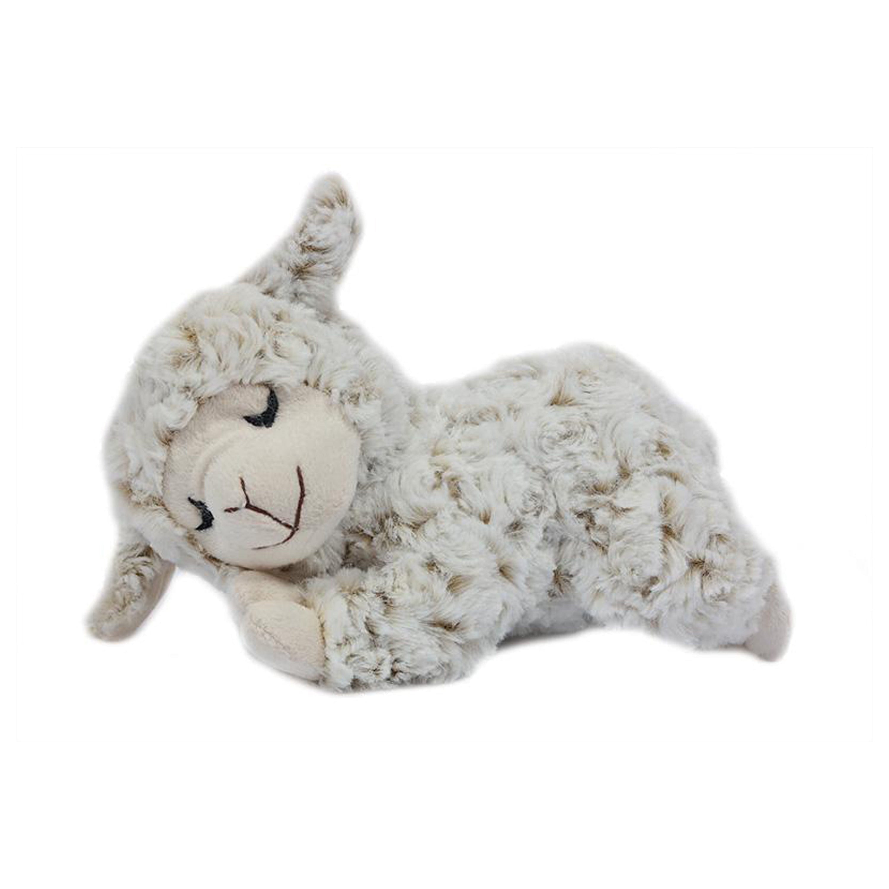 Schaap/lammetje knuffel - pluche - wit - 21 cm - premium
