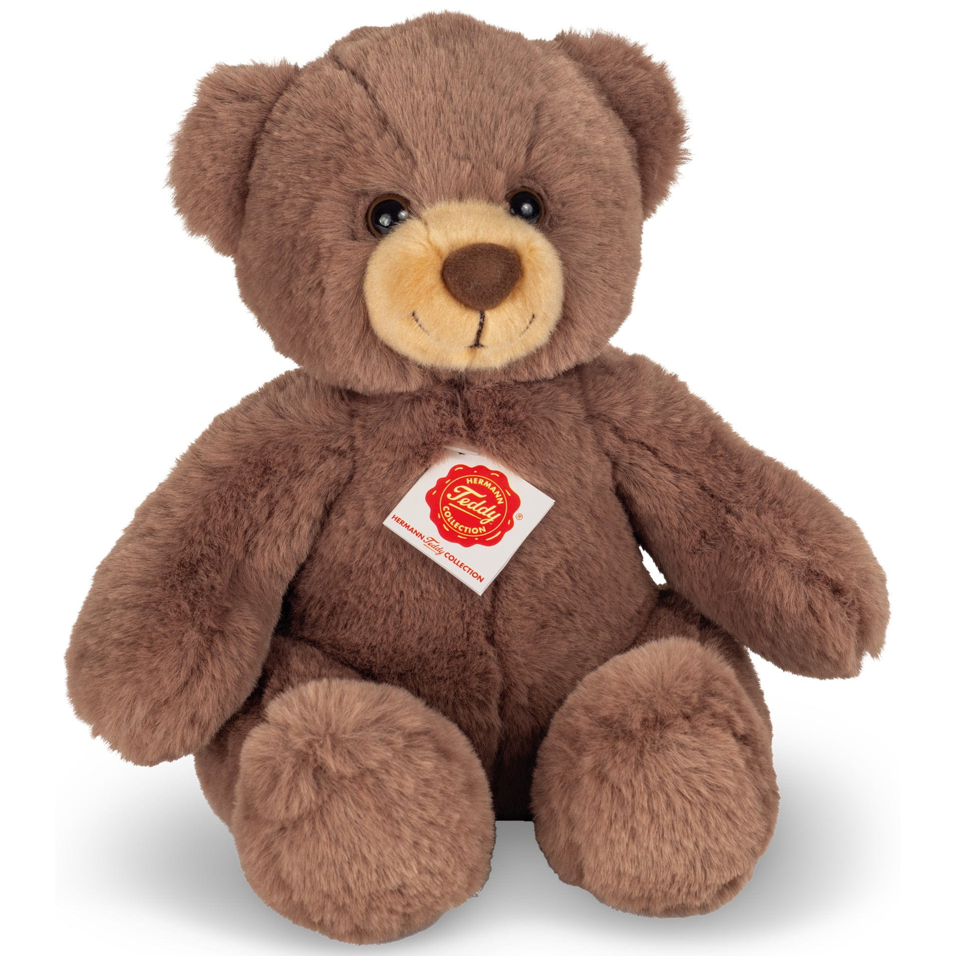 Hermann Teddy beer Mikai - pluche knuffel - bruin - 30 cm